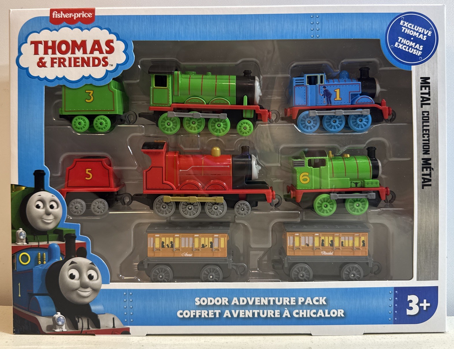 Thomas & Friends 8pcs. Sodor Adventure Pack (Exclusive Thomas) Metal New Thomas & Friends 8pcs. Sodor Adventure Pack (Exclusive Thomas) Metal New