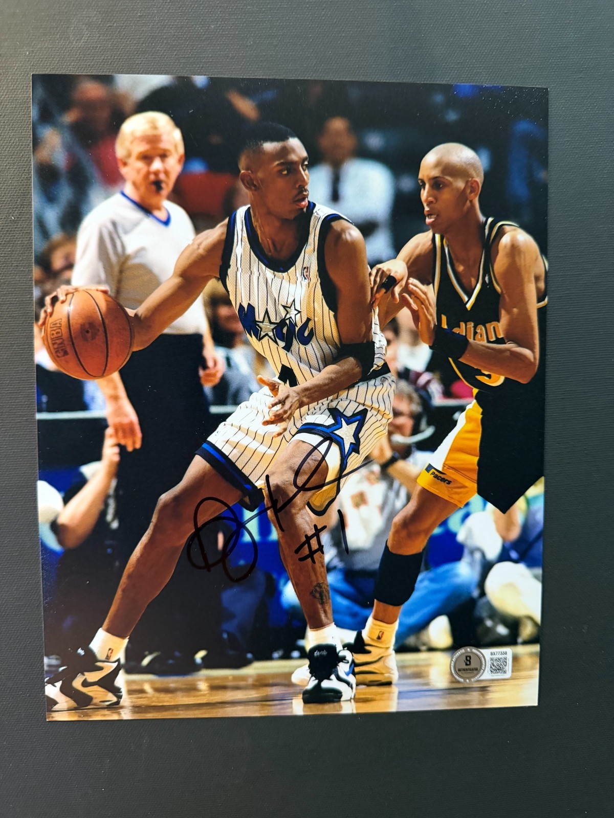 Anfernee Hardaway autographed signed Orlando Magic 8x10 photo Beckett BAS coa Anfernee Hardaway autographed signed Orlando Magic 8x10 photo Beckett BAS coa