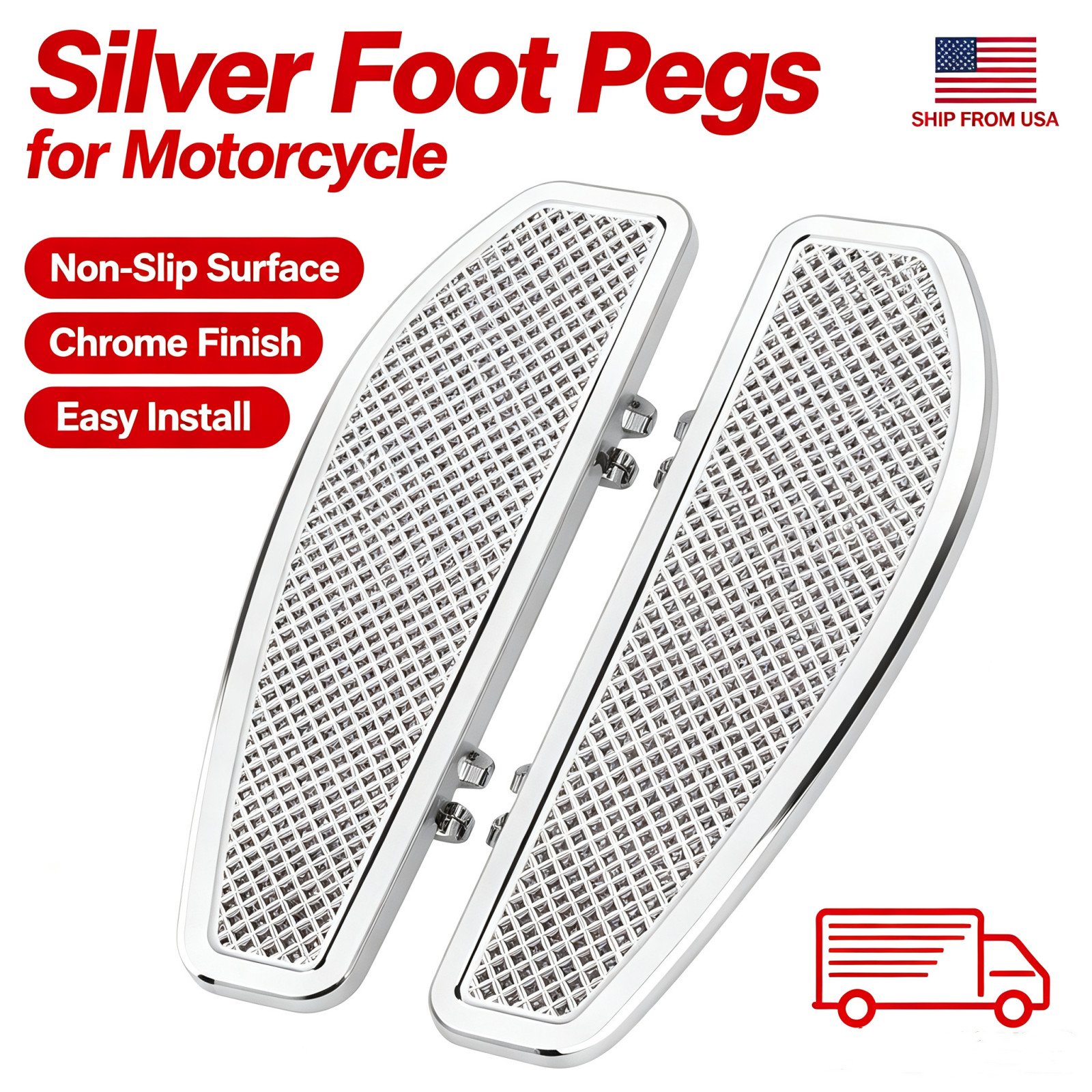 Driver Anti-Slip Deep Textur Extended Floorboards Foot board For Harley Touring Driver Anti-Slip Deep Textur Extended Floorboards Foot board For Harley Touring