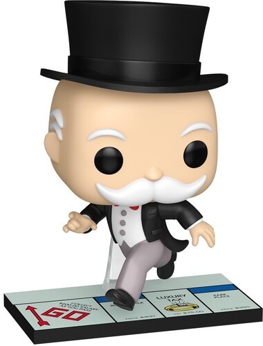 Funko POP Retro Toys: Monopoly - Mr. Monopoly, Pass Go [New Toy] Vinyl Figure