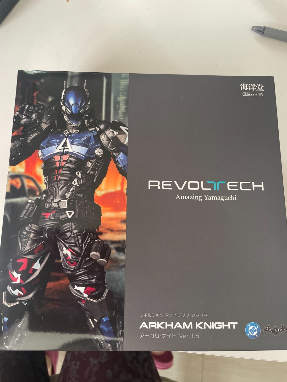 Read Revoltech Amazing Yamaguchi Arkham Knight Ver 1.5 Action Figure Kaiyodo