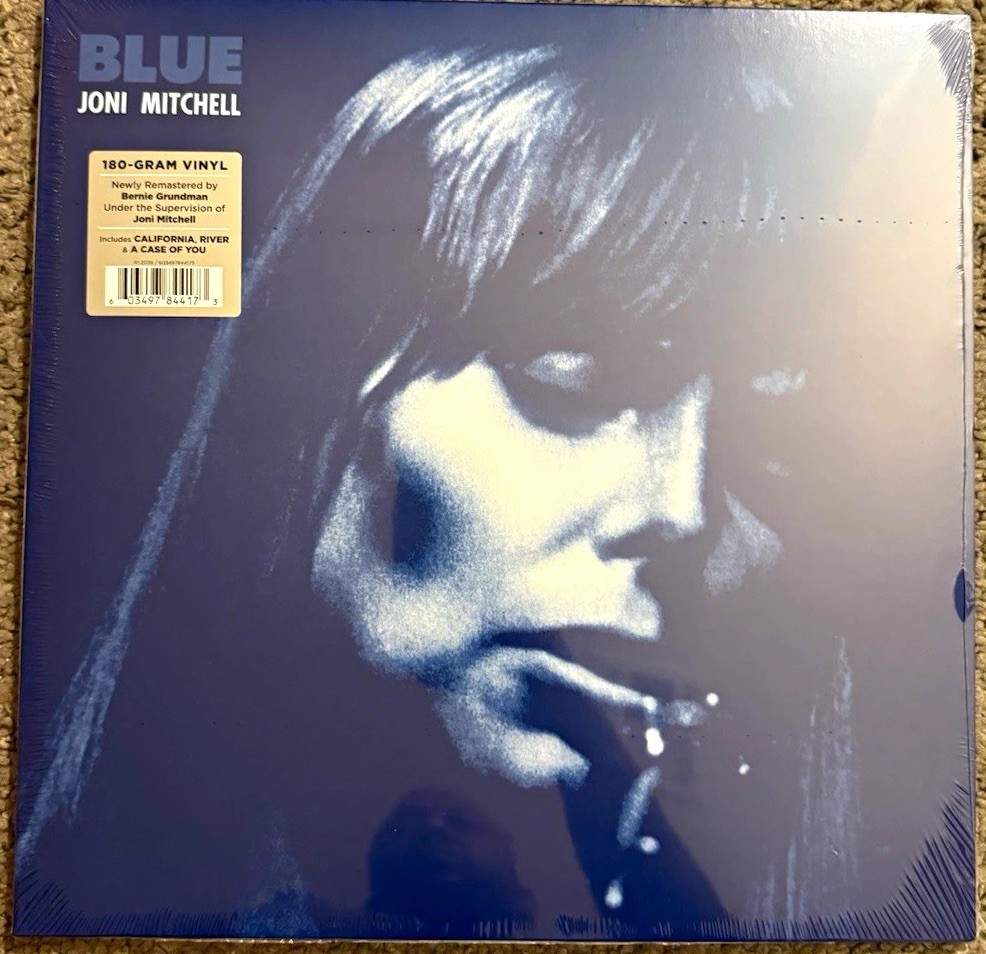 Joni Mitchell - Blue Sealed 180-Gram Black Vinyl LP 12