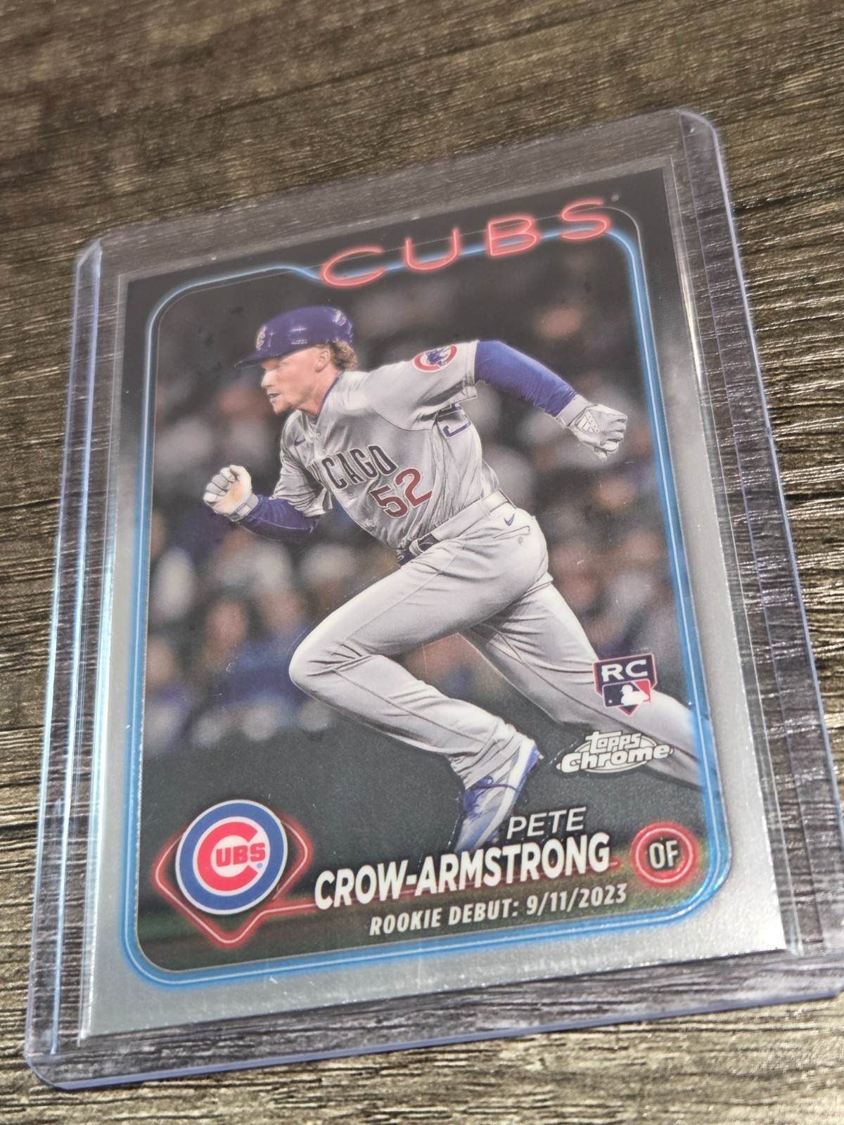 2024 Topps Chrome Update Series - Rookie Debut Pete Crow-Armstrong #USC158 (RC) 2024 Topps Chrome Update Series - Rookie Debut Pete Crow-Armstrong #USC158 (RC)