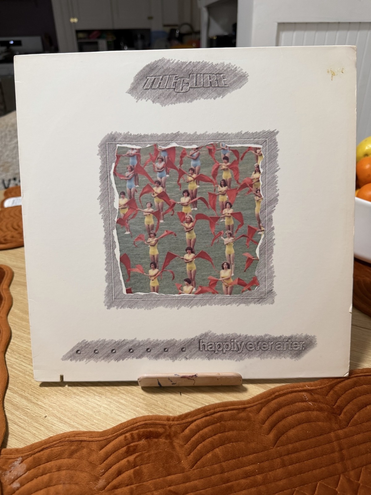The Cure 2LP Vinyl Happily Ever After 1981 Gothic Rock Post Punk White USA AFM