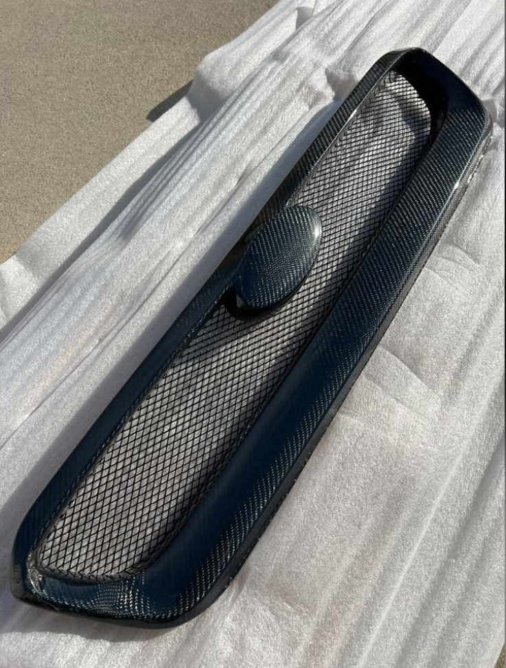 For 15-17 Subaru Impreza VAB VAF STI WRX Carbon OE Front Grill Mesh Trim Cover For 15-17 Subaru Impreza VAB VAF STI WRX Carbon OE Front Grill Mesh Trim Cover