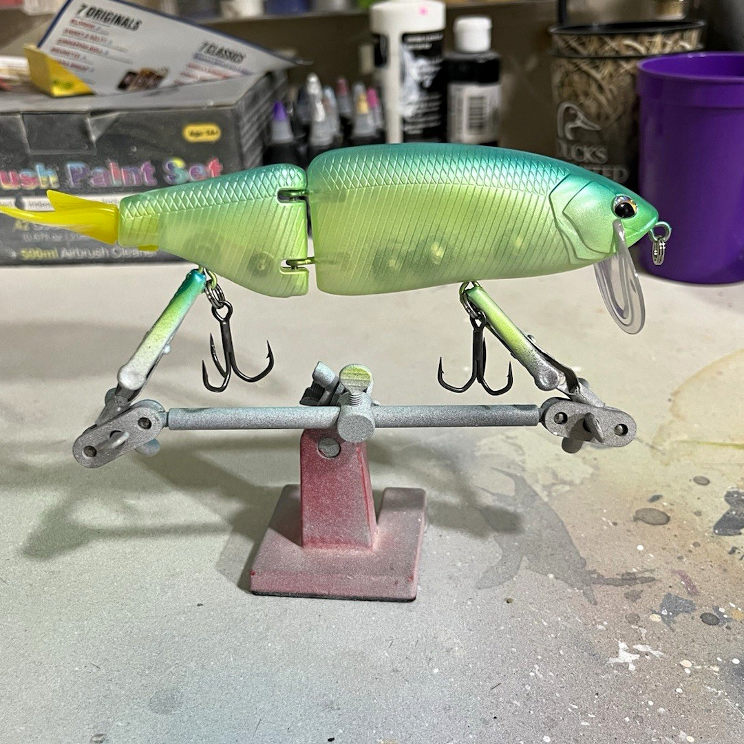 DRT Tiny Klash Swimbait Clone 6.5” *Fluorescent Flash* *Free Shipping*