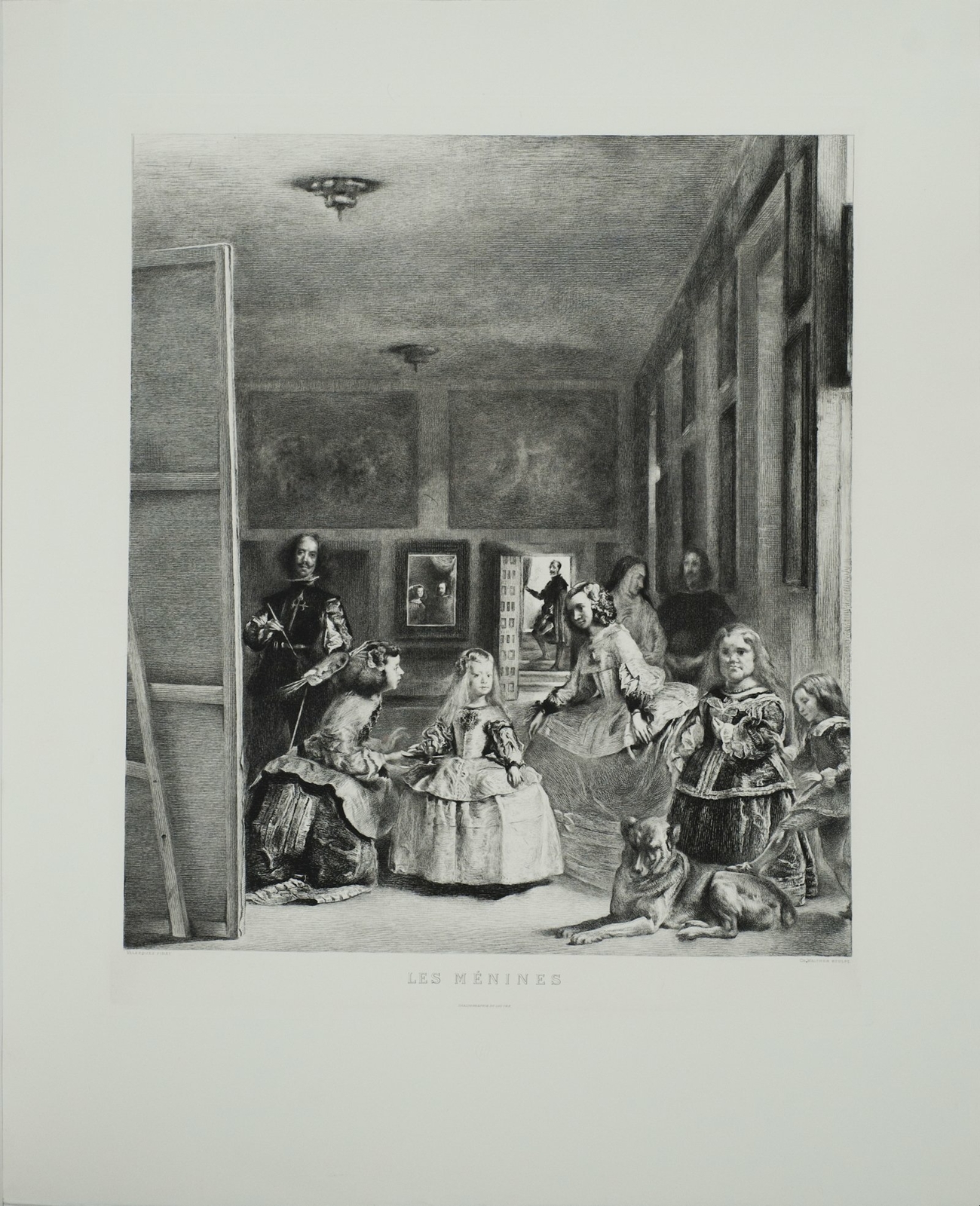 DIEGO VELAZQUEZ Les Menines 35.5\