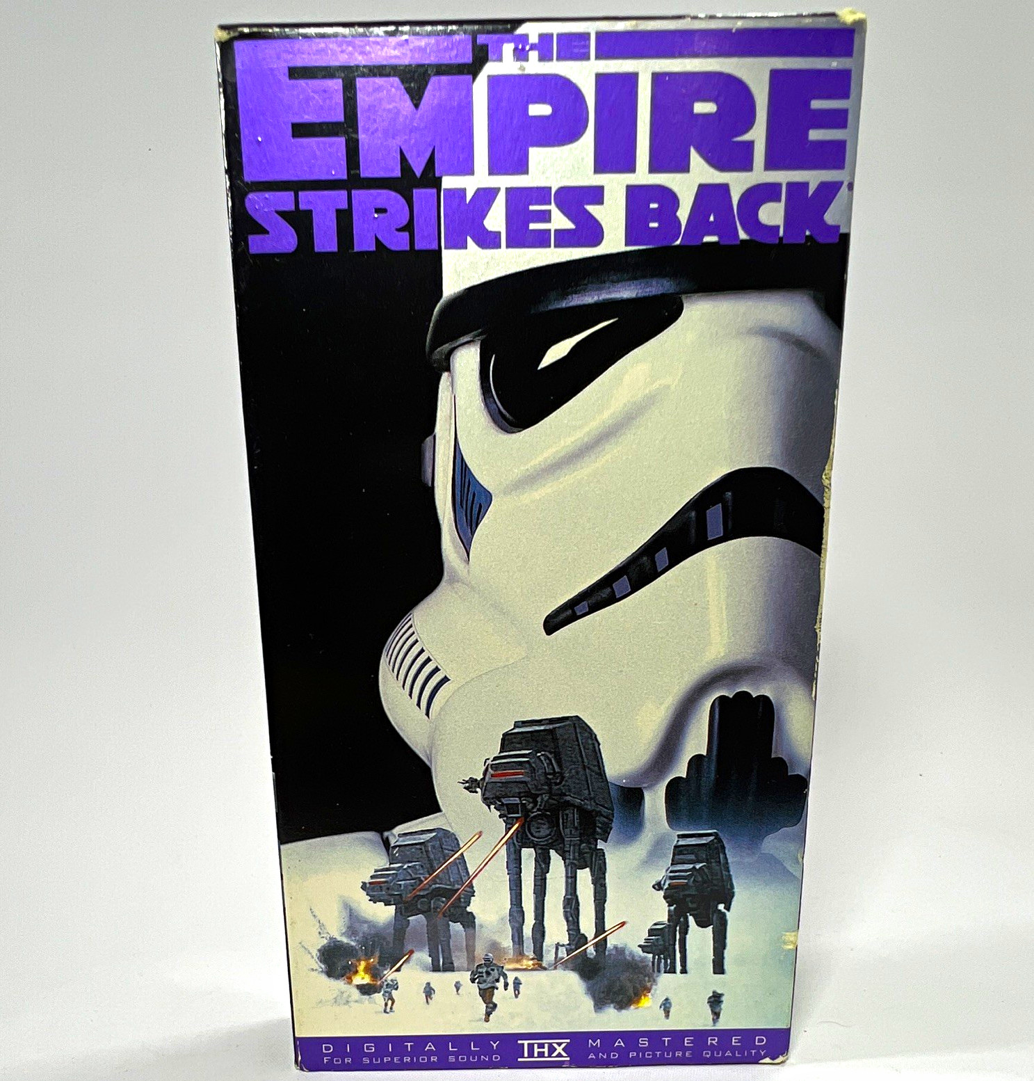Fox Video The Empire Strikes Back VHS THX NTSC PG CC Irvin Kershner 1980
