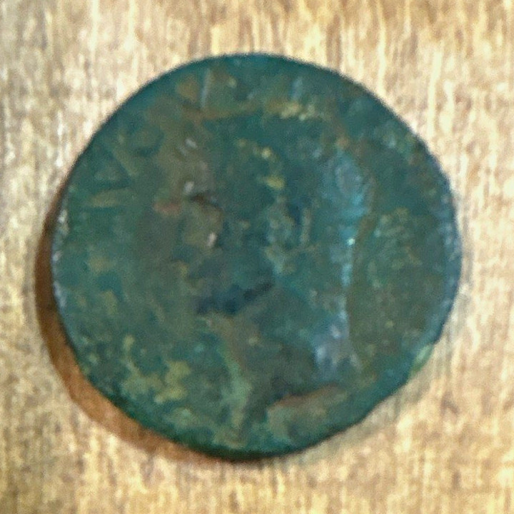 Posthumous Augustus Roman Imperial As Reverse Uncleaned Posthumous Augustus Roman Imperial As Reverse Uncleaned