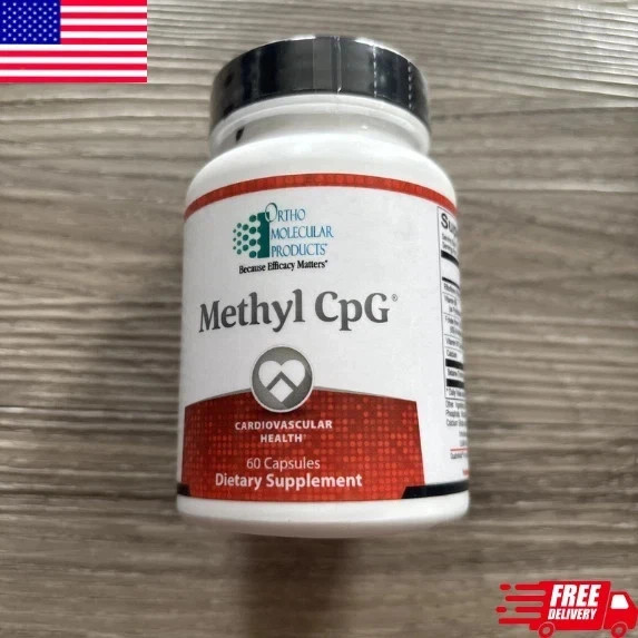 New Methyl CPG Ortho Molecular & Cardiovascular Support 60 Capsules (Free Ship)