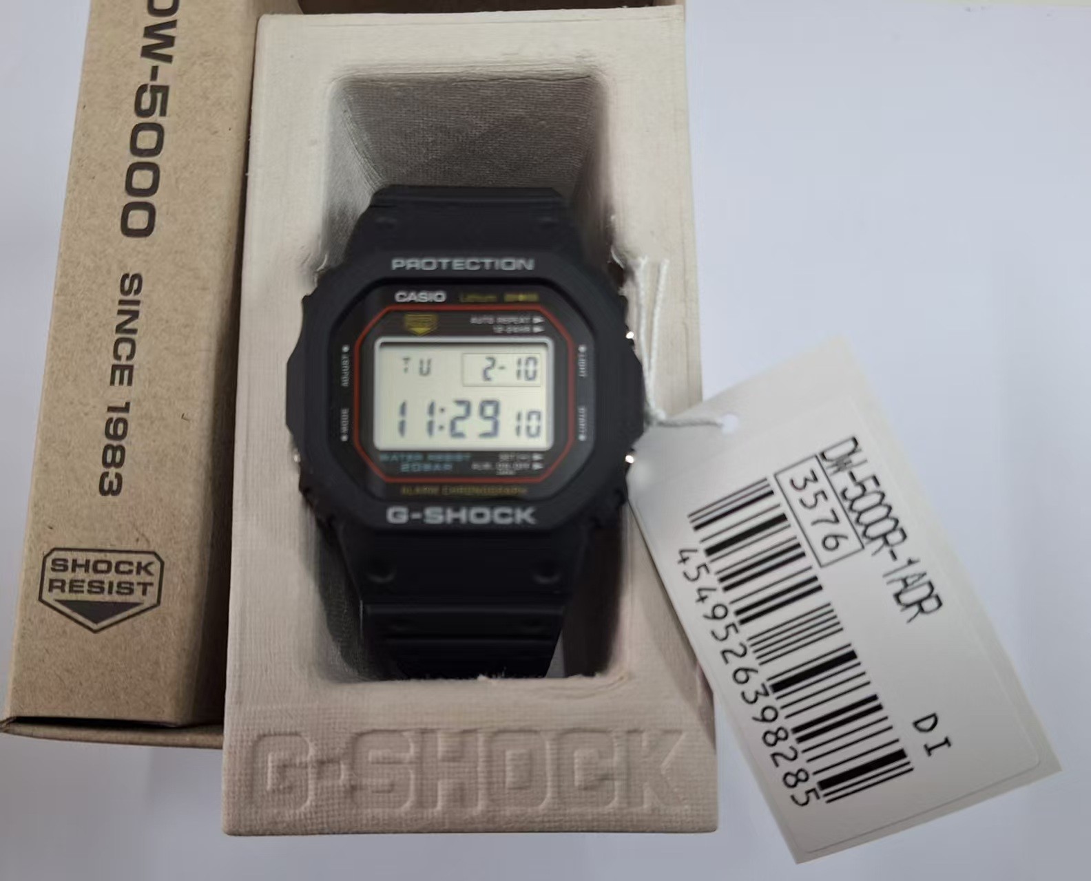 Casio G-Shock DW-5000R-1A REVIVAL Original 1983 model New version Man\'s watch