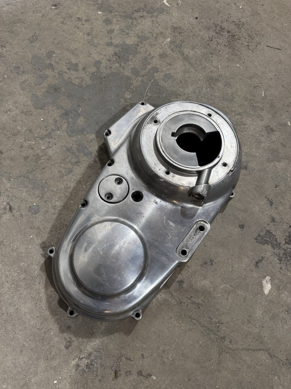 1995-2003 HARLEY SPORTSTER PRIMARY COVER ALUMINUM BRUSHED 1995-2003 HARLEY SPORTSTER PRIMARY COVER ALUMINUM BRUSHED