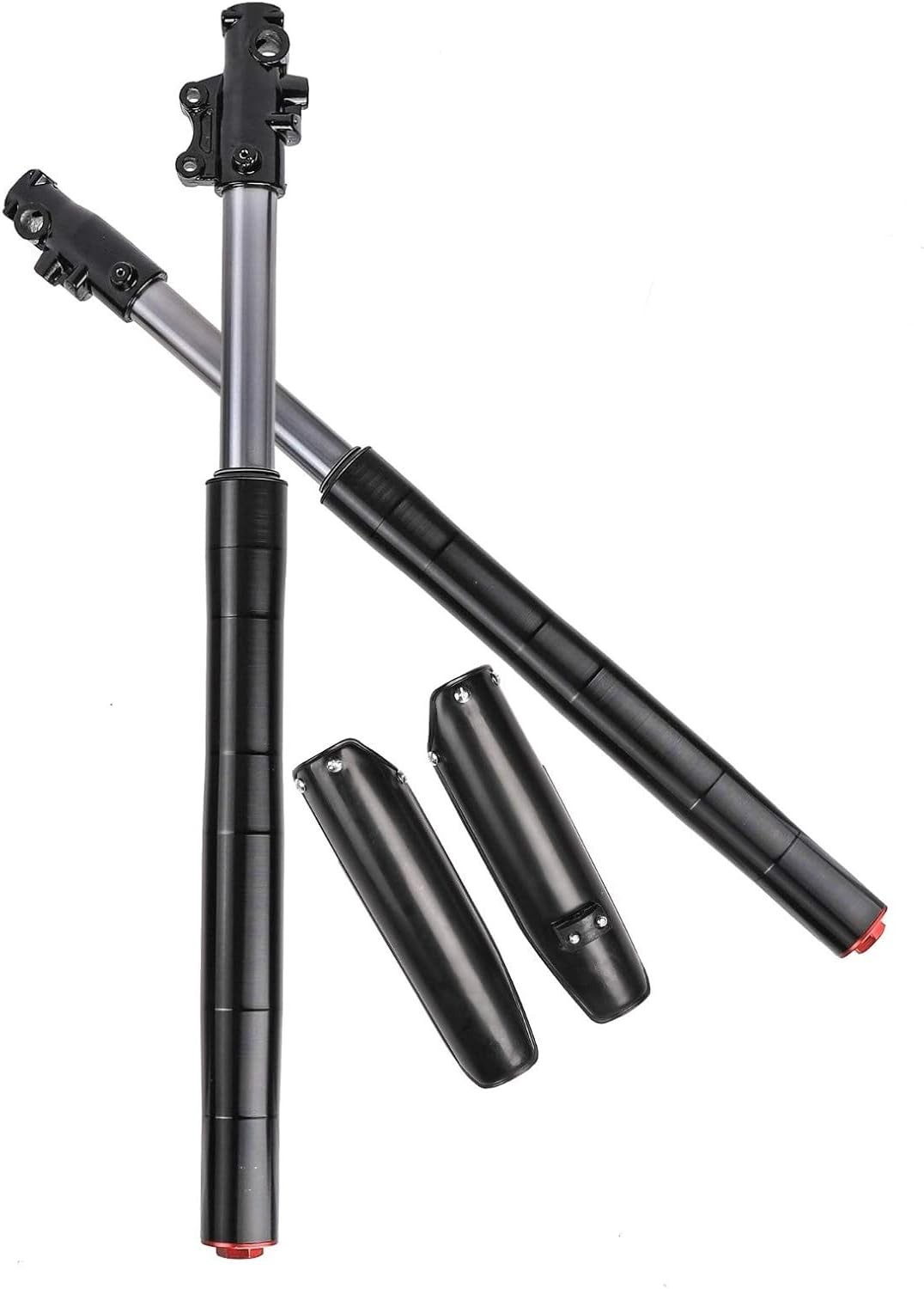 2pcs 700mm 45/48mm Mini Bike Front Forks Suspension Kit Upside Down for Razor