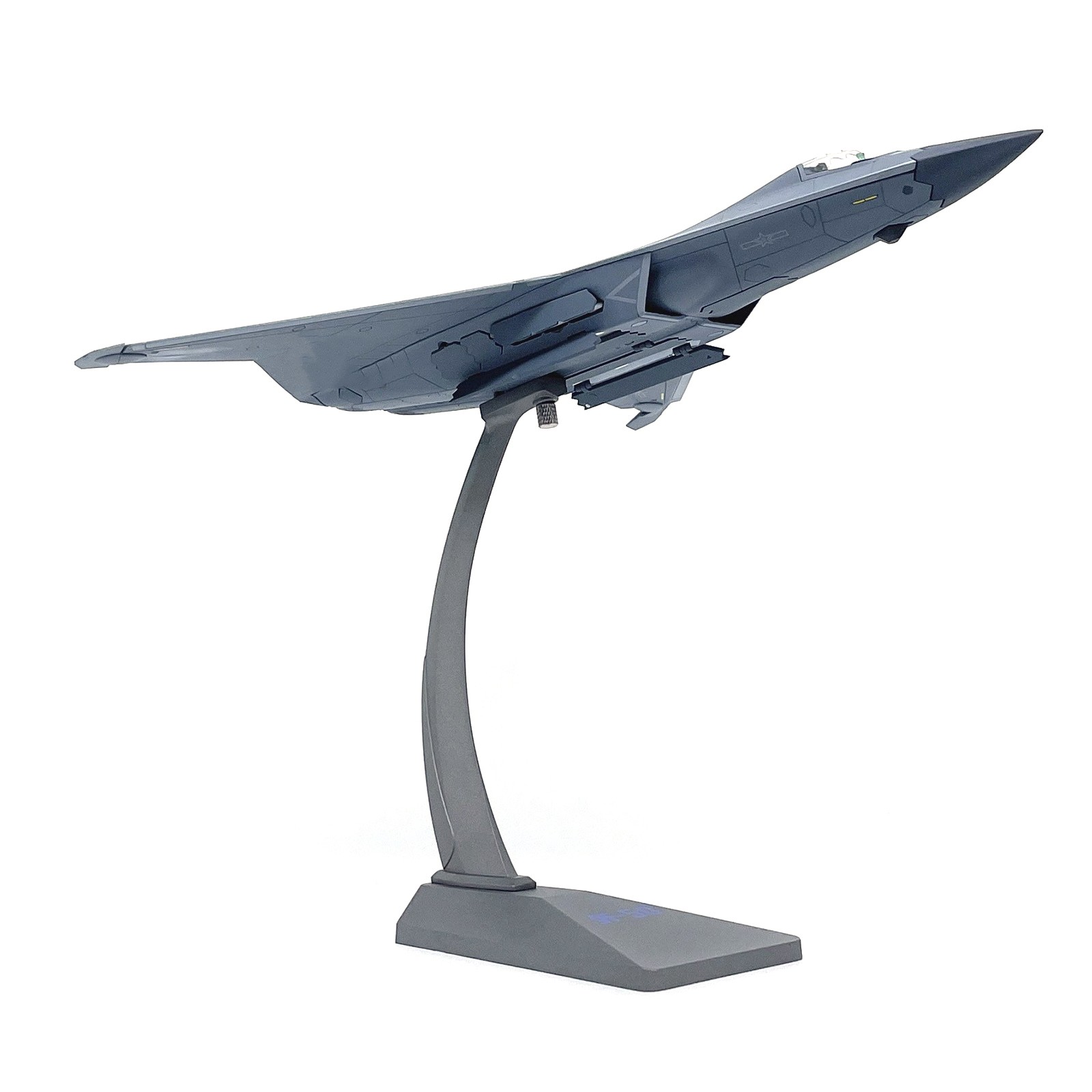 1PCS 1/144 Scale China Shenyang J-50 Sixth Generation Fighter Jet Model Toy
