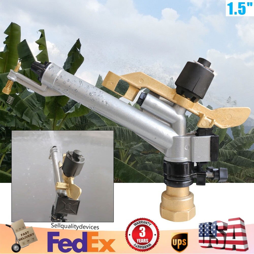 For Large Area Farm Watering Irrigation 360 Adjustable 1.5\