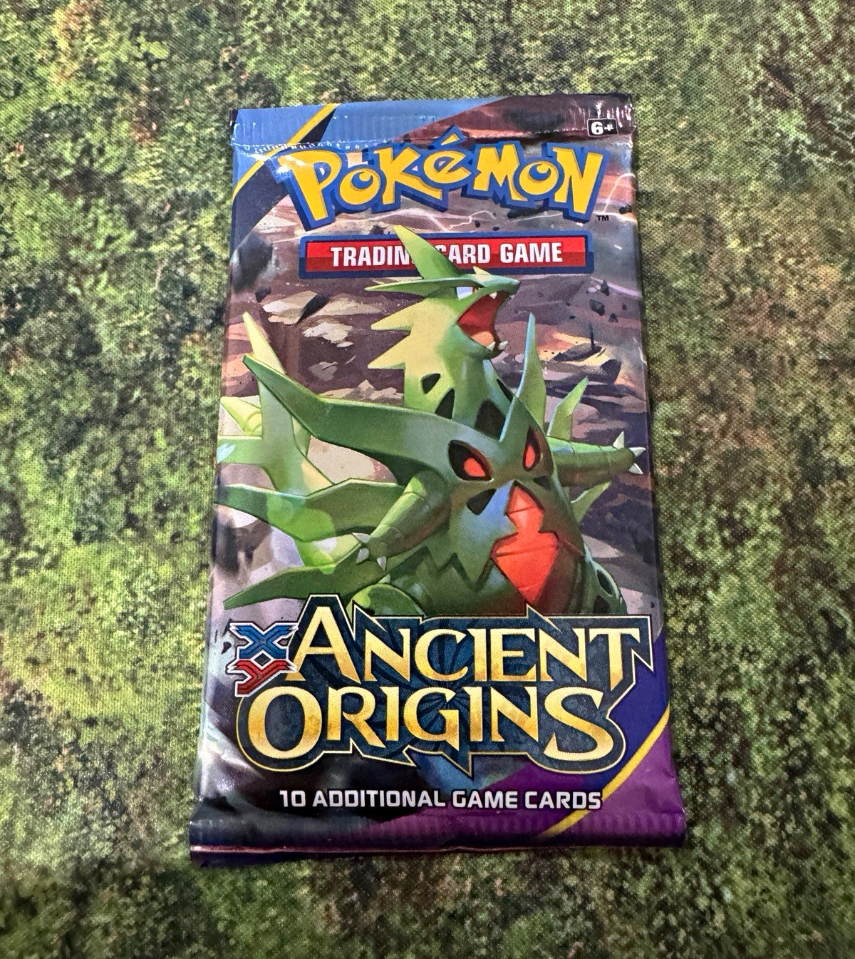 Pokemon TCG XY Ancient Origins Sealed Booster Pack (10 Cards) - Tyranitar Art