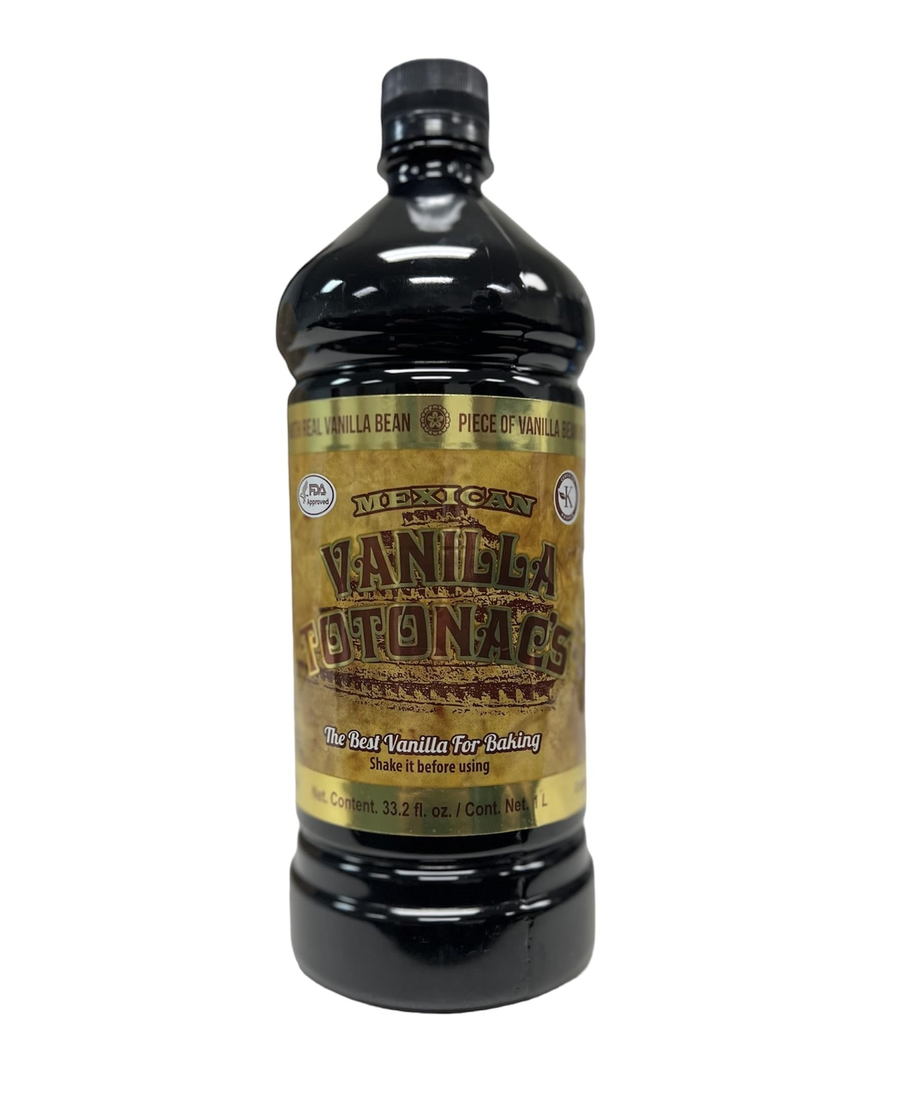 Mexican Vanilla Totonac\'s Pure Vanilla Flavoring 33.2 Fluid Ounce