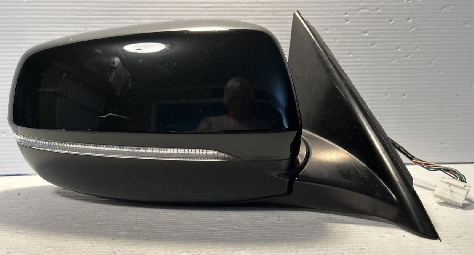 2019 - 2025 Acura RDX Door Mirror 10 Wire Signal Black Passenger OEM 3063