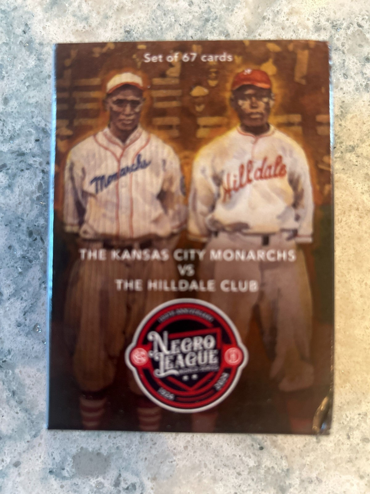 100th ANNIV. 1924 Negro Leagues World Series Centennial Card Set Monarchs/Hillda 100th ANNIV. 1924 Negro Leagues World Series Centennial Card Set Monarchs/Hillda
