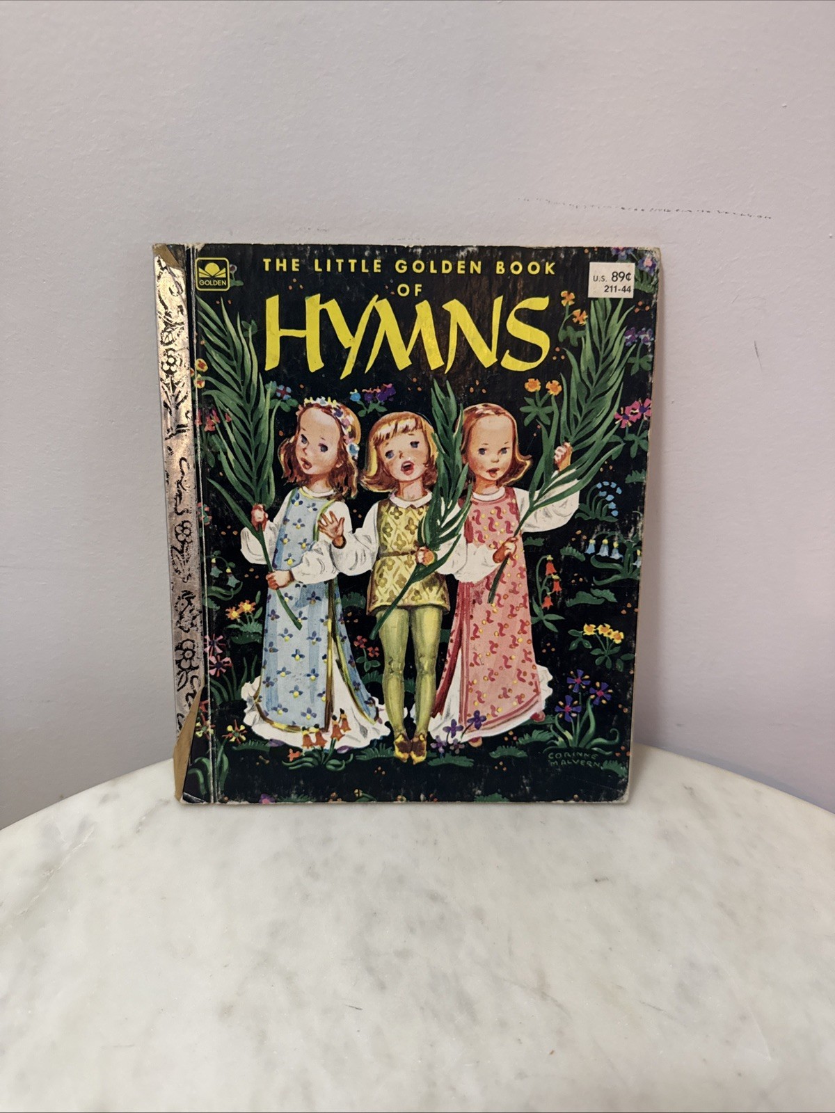 Vintage 1974 1947 Little Golden Book of HYMNS - children kids great condition Vintage 1974 1947 Little Golden Book of HYMNS - children kids great condition