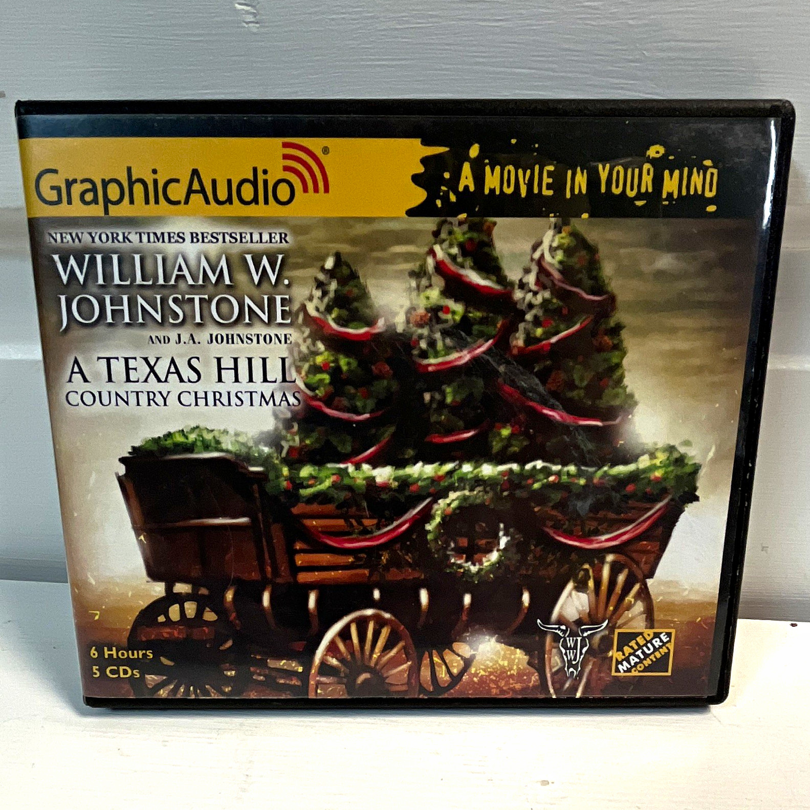 GraphicAudio A Texas Hill Country Christmas Audiobook 5-CD 6 Hours Johnstone GraphicAudio A Texas Hill Country Christmas Audiobook 5-CD 6 Hours Johnstone