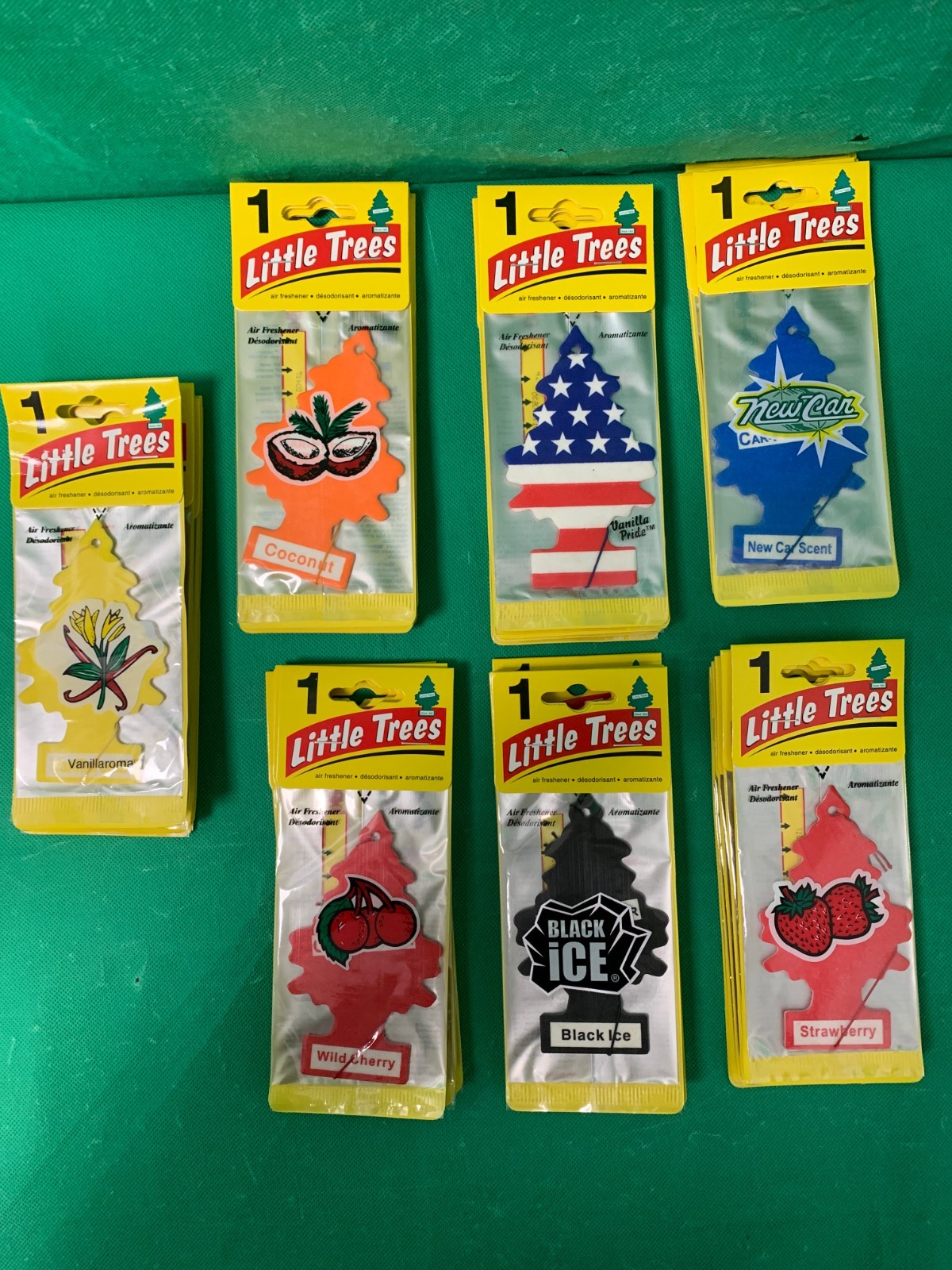 NEW-Little Trees Hanging Car Air Freshener, Mix Lot- LOT OF 40 NEW-Little Trees Hanging Car Air Freshener, Mix Lot- LOT OF 40