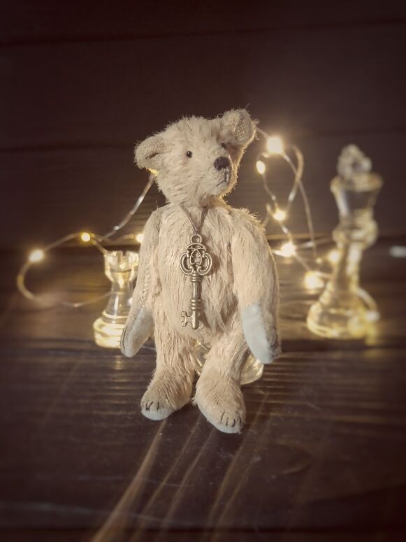 Classic Artist OOAK Tiny Teddy Bear Handmade Mohair Miniature Collectible Gift