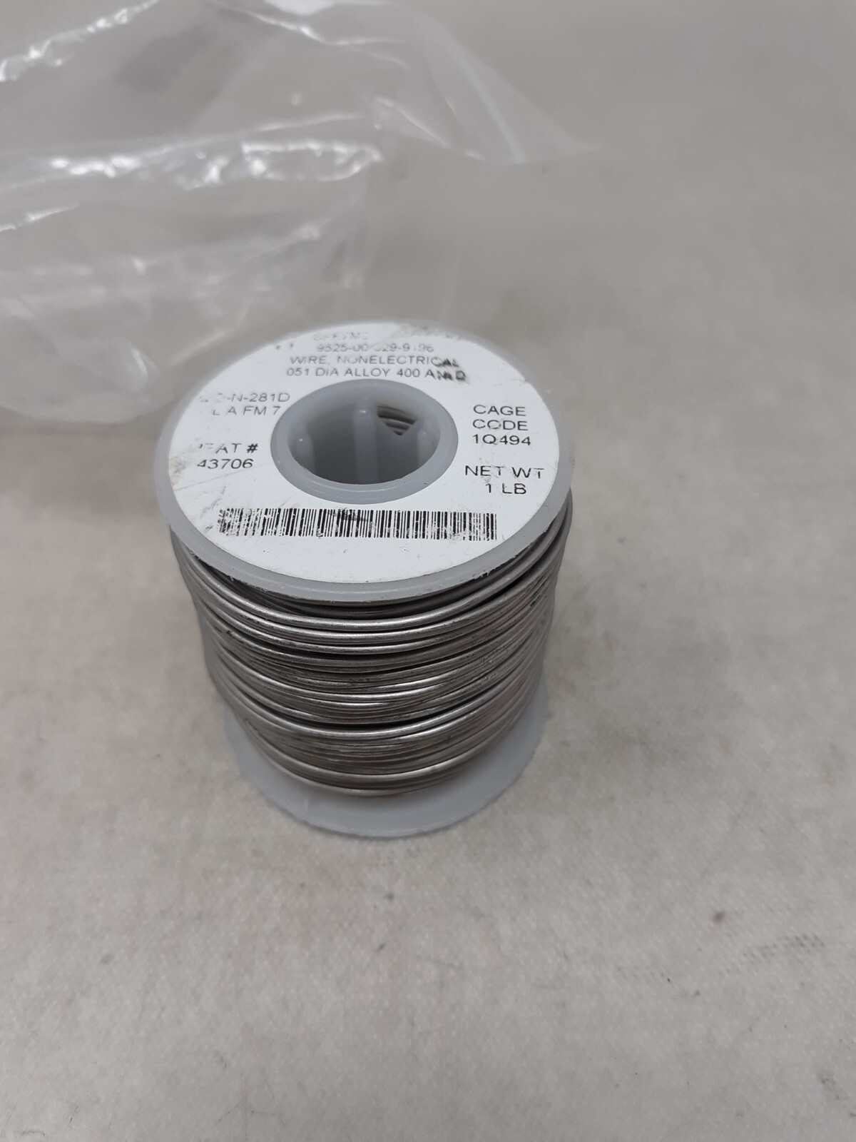 883' Nickel Chromium Iron Alloy Round Non-Electrical .20MM 1lb. Spool