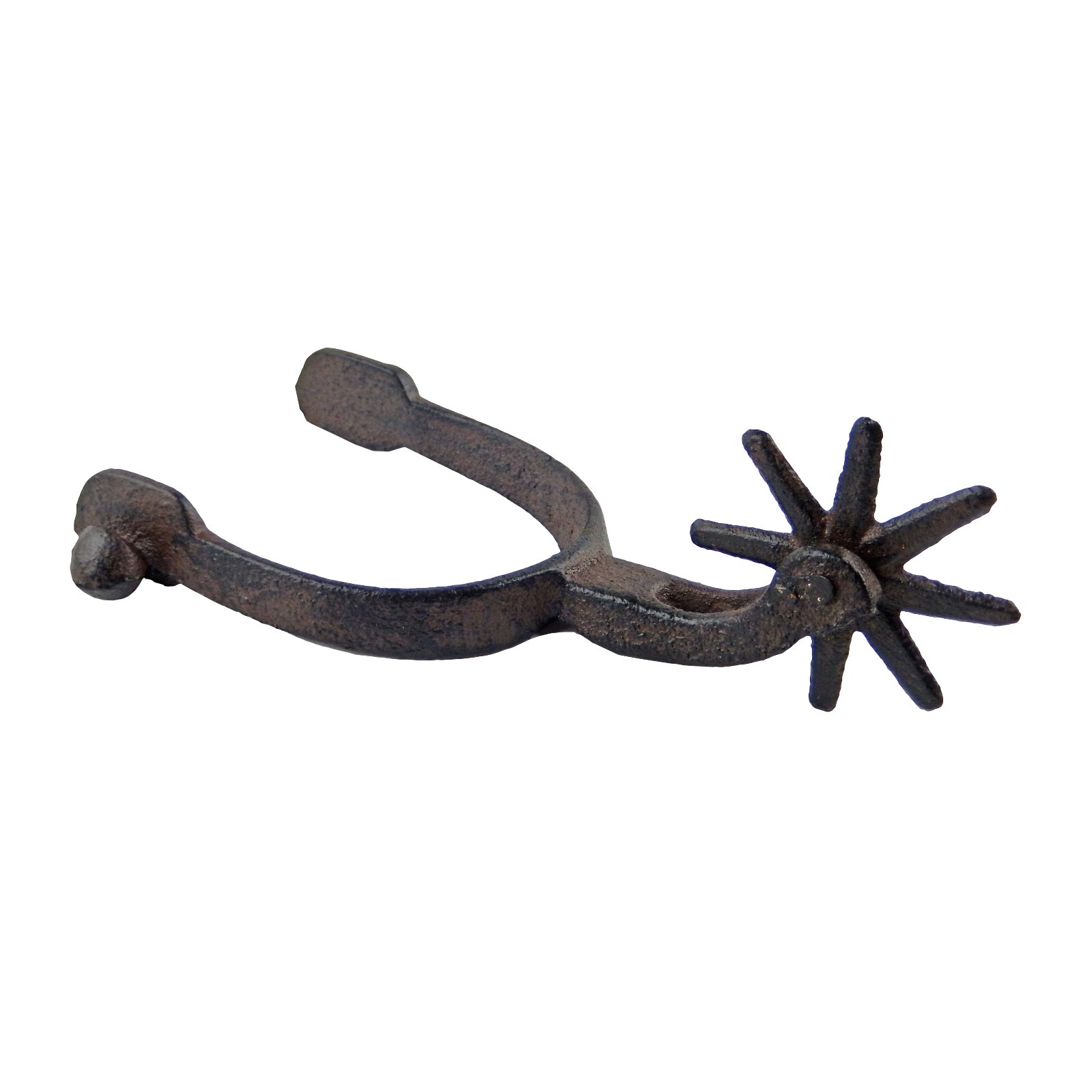 Cast Iron Metal Spur Western Rodeo Decor Rustic Antique Style Shelf Table Sitter