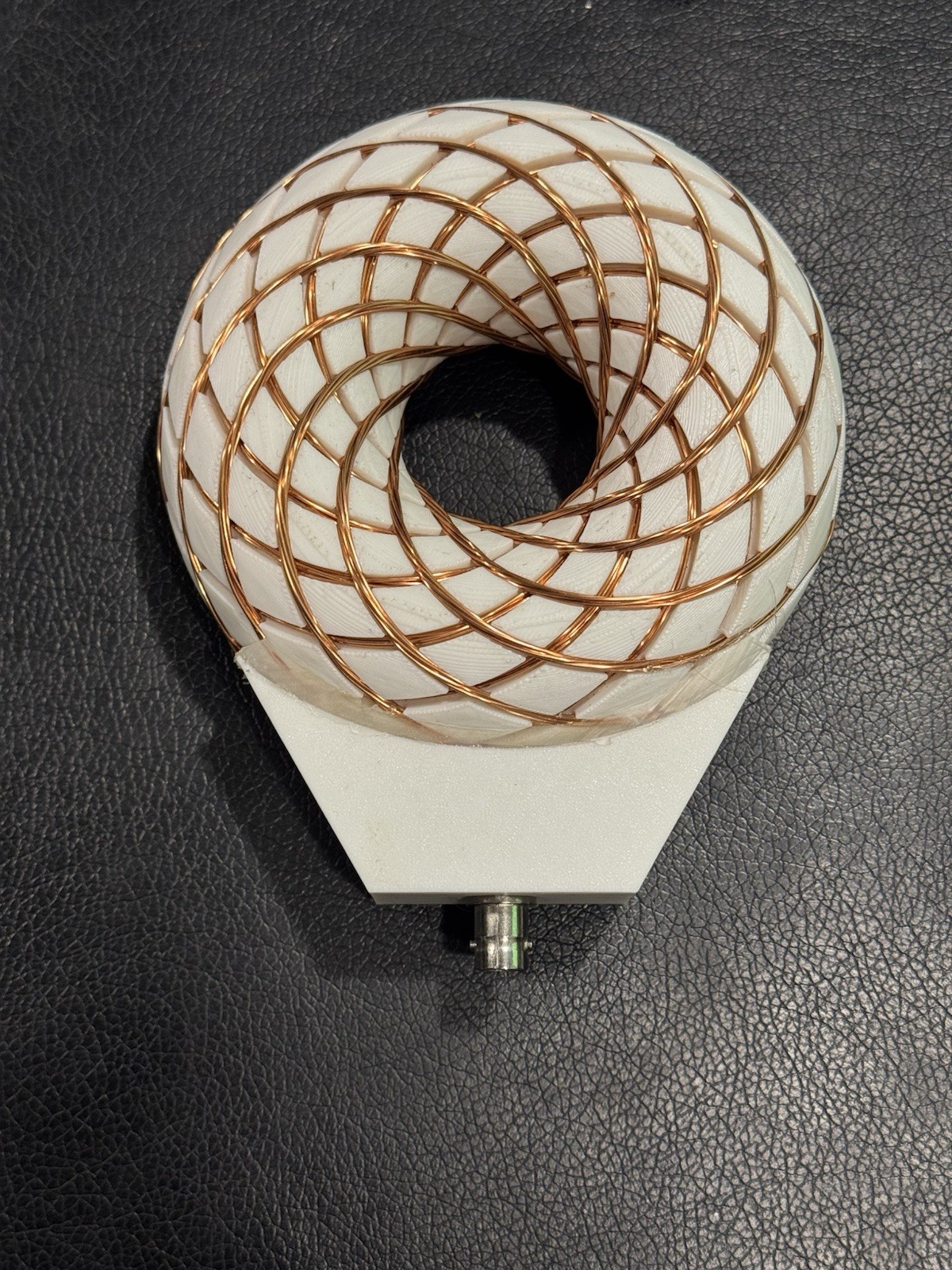 Rodin Coil 6 Wire 12wrap 5inch Dia, EMF protection, magnetic field healing. Rodin Coil 6 Wire 12wrap 5inch Dia, EMF protection, magnetic field healing.