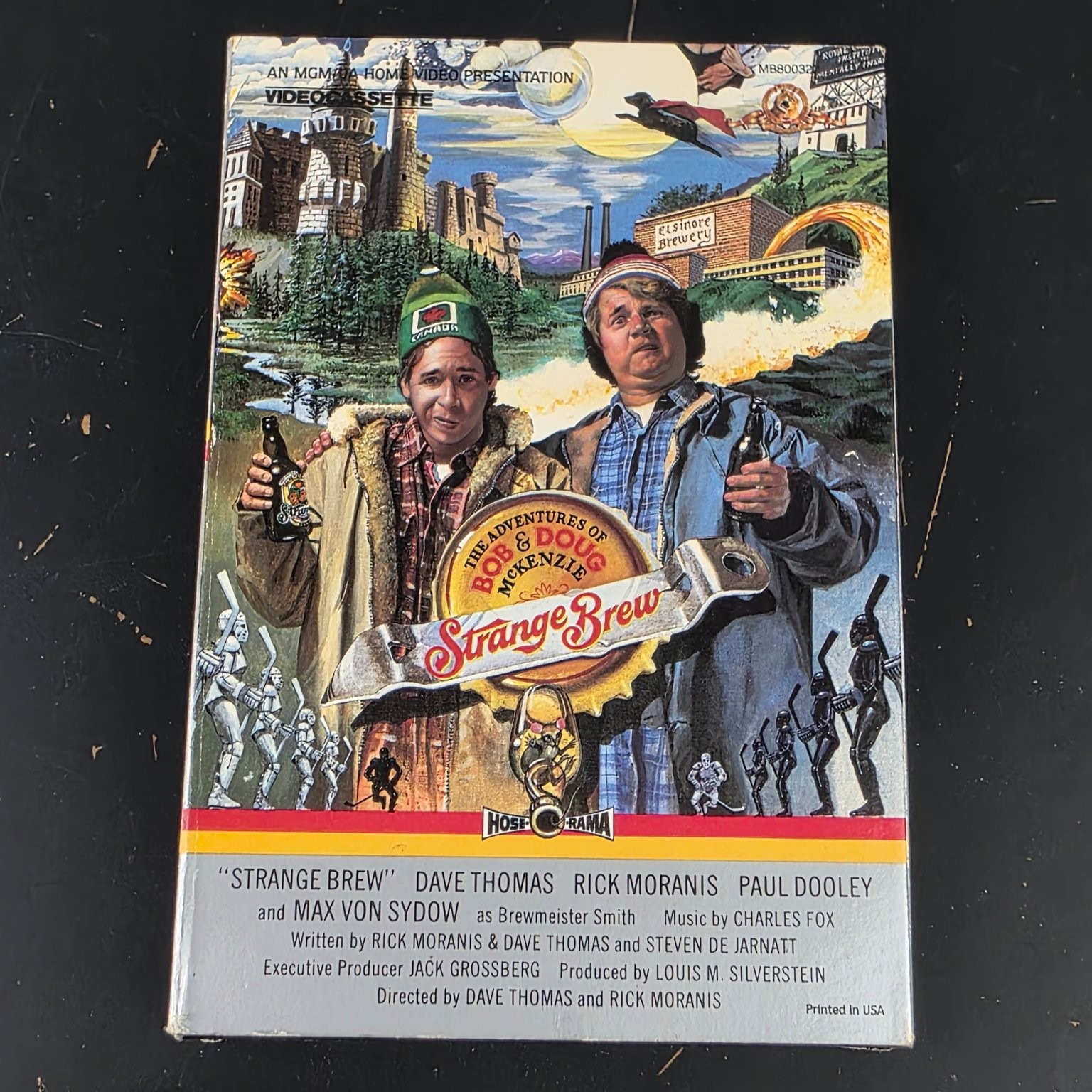 MGM/UA Strange Brew Beta Videocassette Tape 91 Min PG NTSC Betamax
