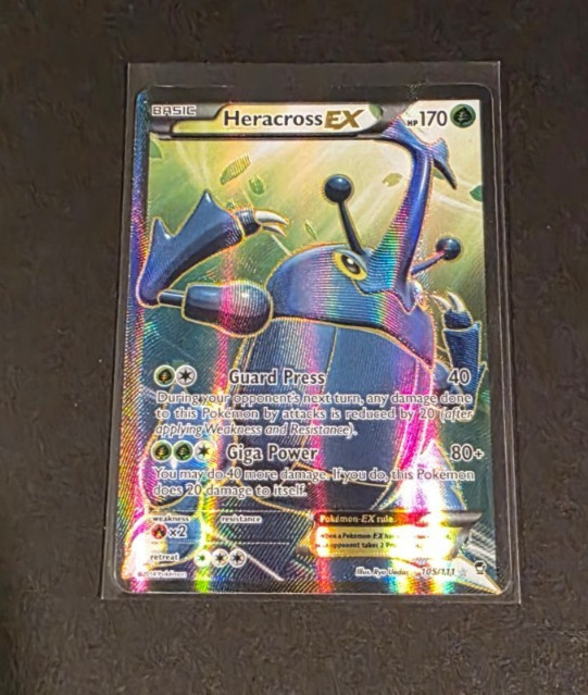 Heracross EX 105/111 XY Furious Fists ☆ Authentic ☆