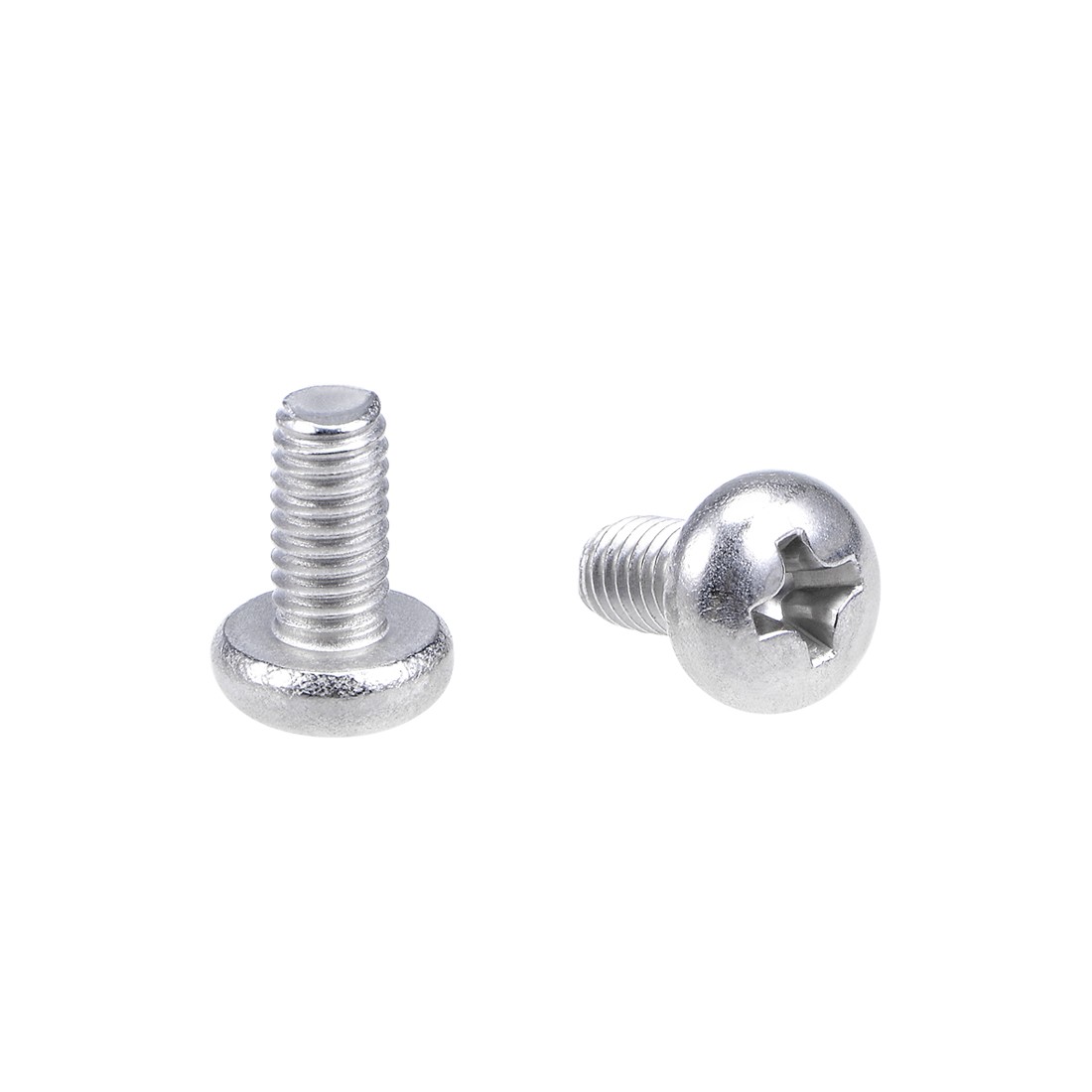 20pcs M4x8mm Machine Screws Pan Phillips Cross Head Screw Fasteners Bolts