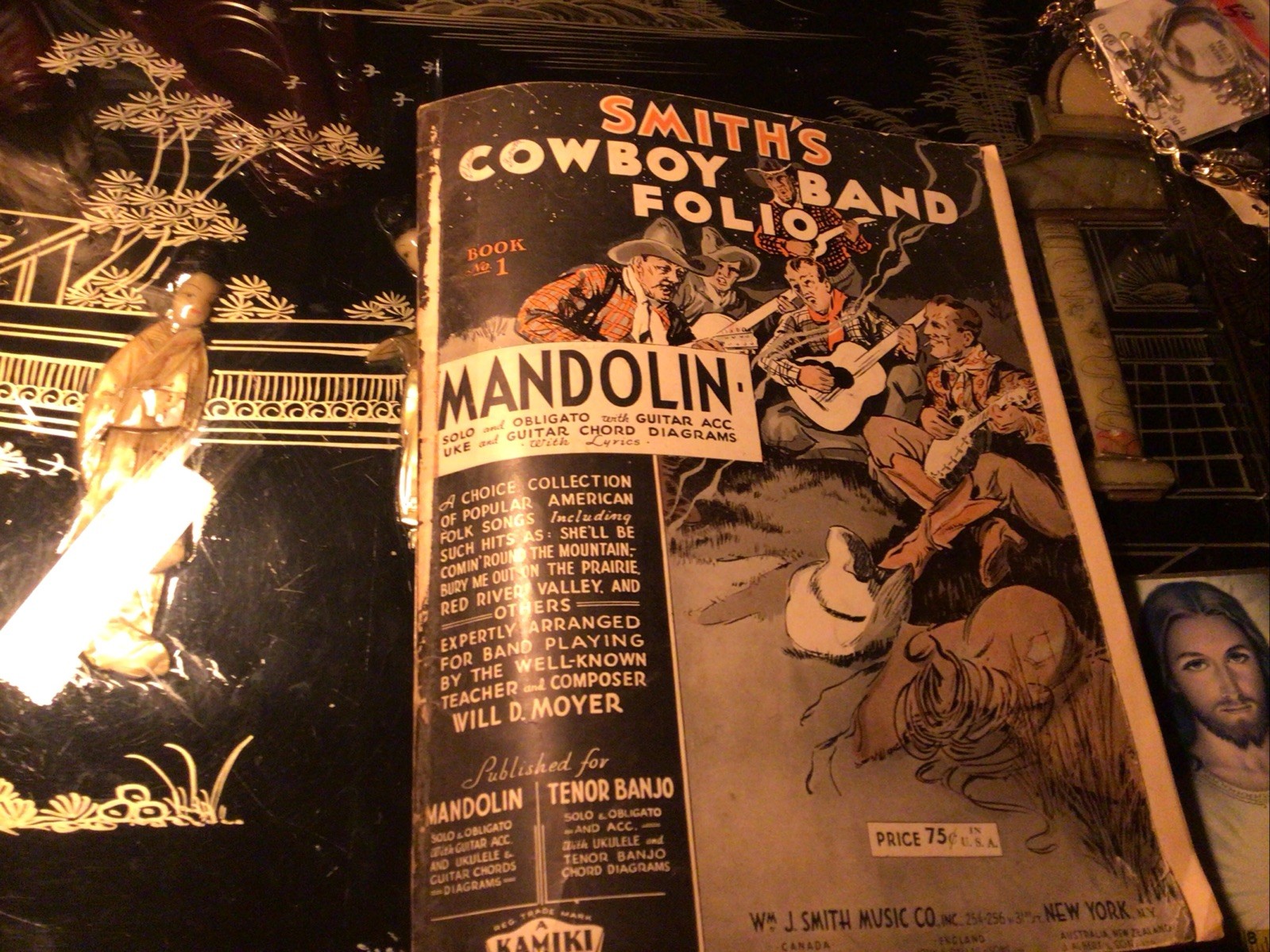 RARE. VINTAGE Smiths Cowboy Folio Sheet Music Solo Acc Guitar. 1935 RARE. VINTAGE Smiths Cowboy Folio Sheet Music Solo Acc Guitar. 1935