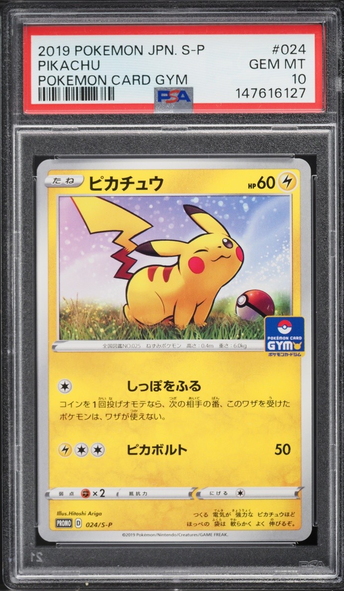 2019 Pokemon Japanese Promo Gym 024/S-P PROMO PSA 10 GEM MINT #147616127