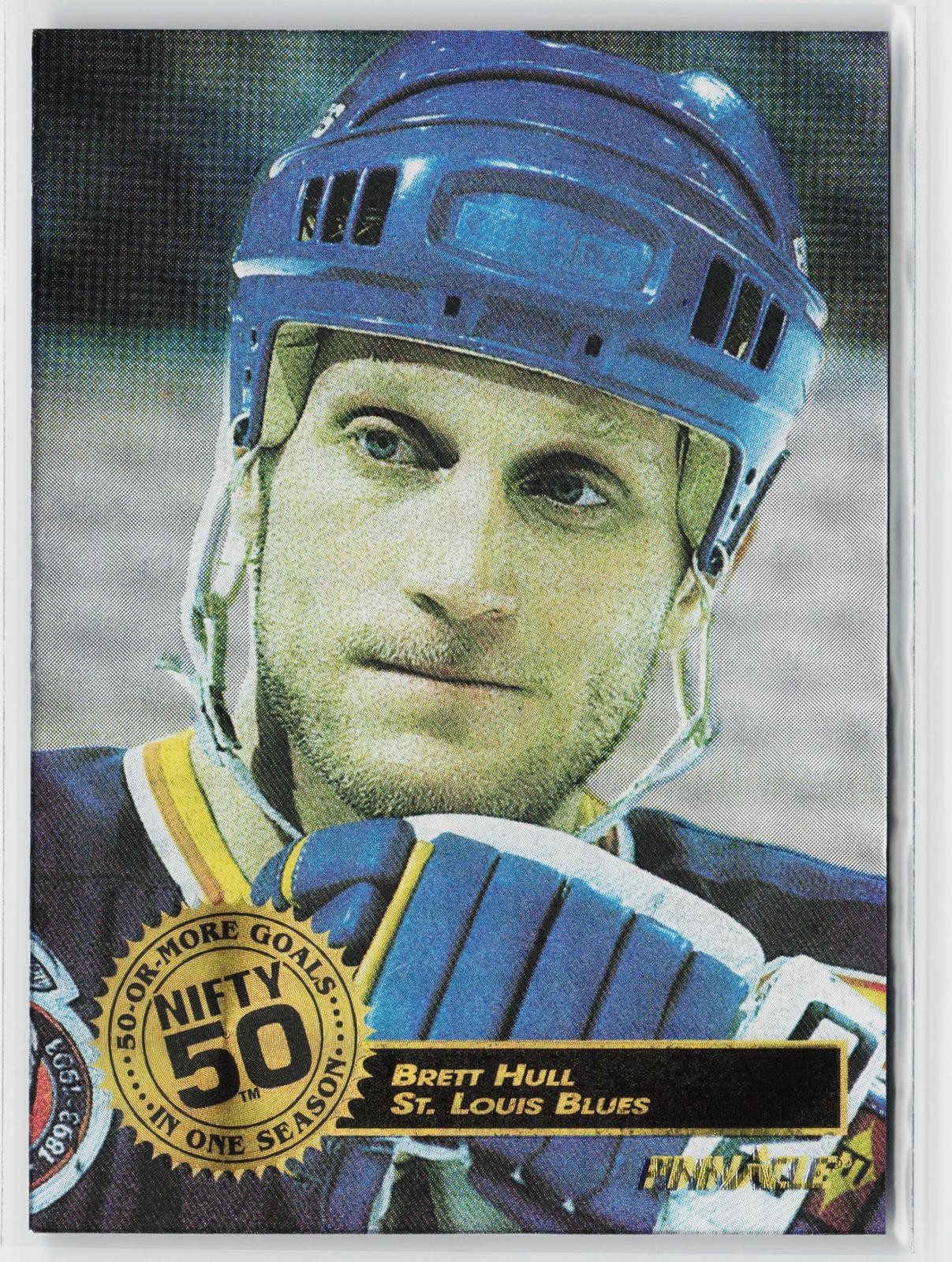 1993-94 Pinnacle #10 Brett Hull Nifty 50