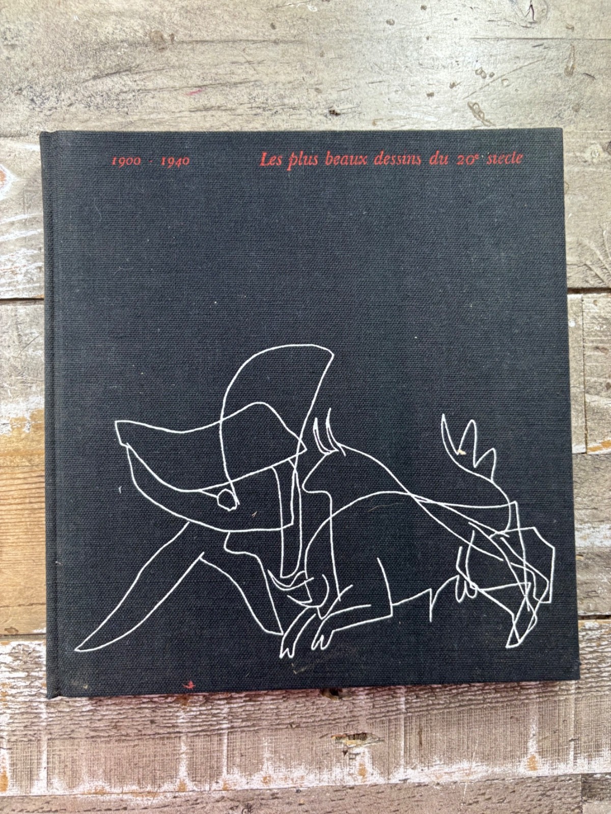 1964 Vintage French Art Book “Les Plus Beaux Dessins du 20 Siecle” Una Johnson