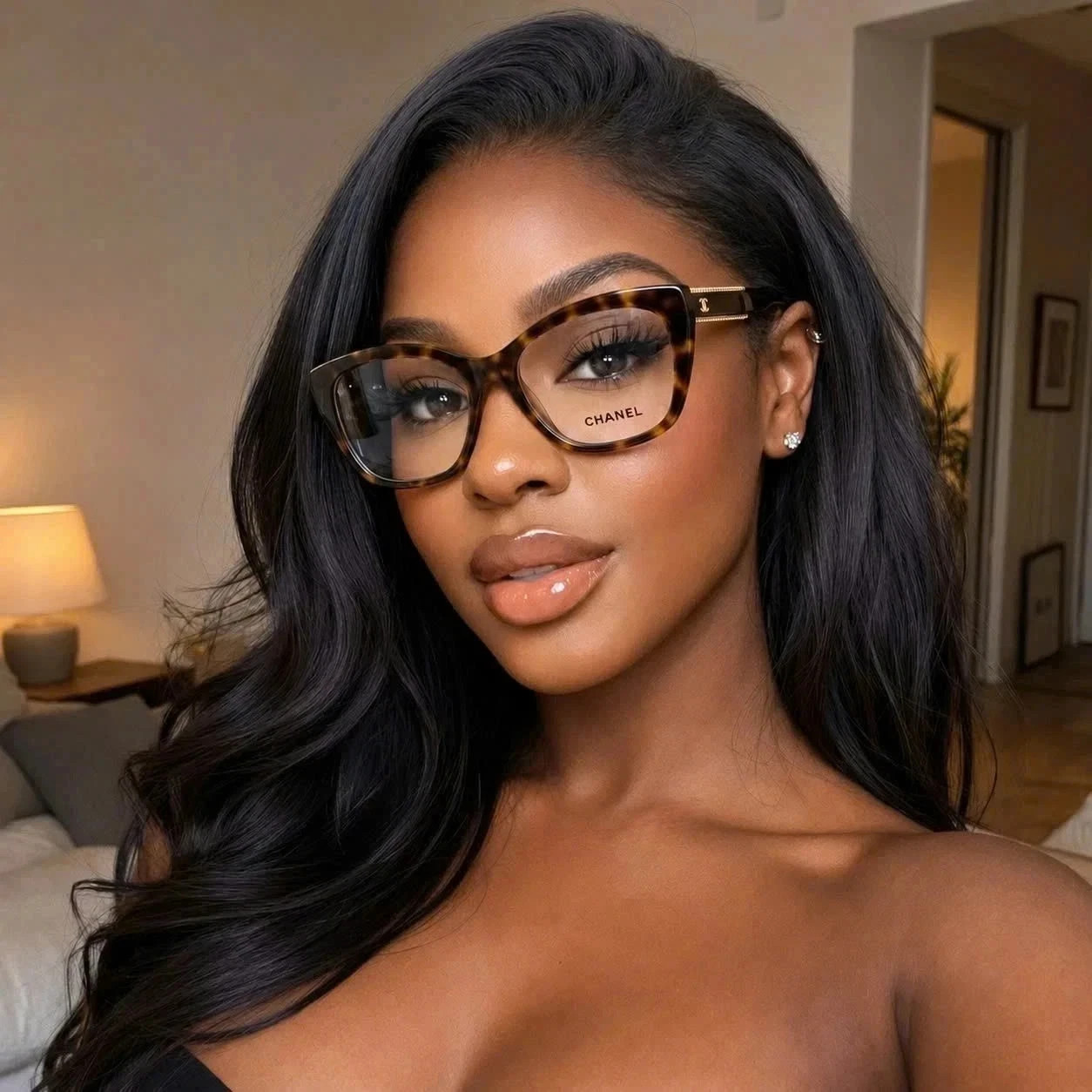 Chanel 3465C Cat Eye Eyeglasses Dark Tortoise 52-17-140 Women New Chanel 3465C Cat Eye Eyeglasses Dark Tortoise 52-17-140 Women New
