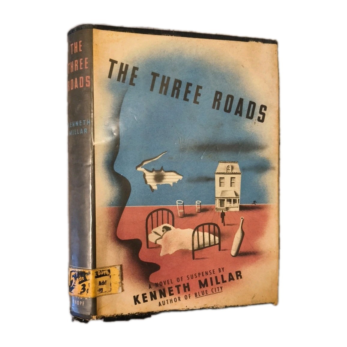 The Three Roads by Kenneth Millar (First Edition) 1948 vintage
