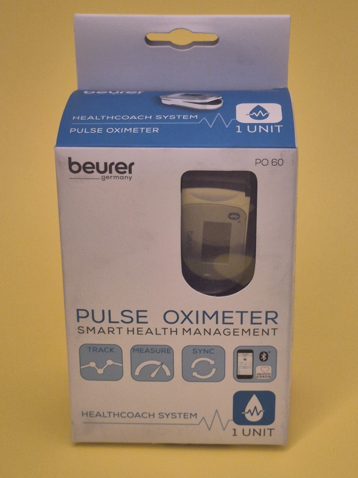 Beurer PO 60 Pulse Oximeter with Bluetooth BRAND NEW IN BOX