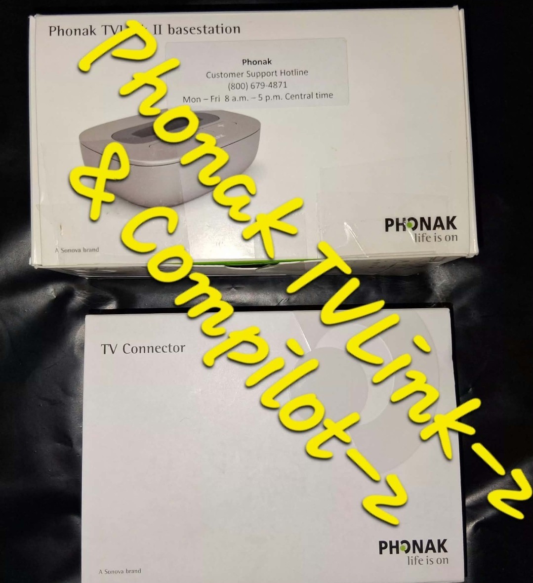 Phonak TVLink 2 Base Station TV Link II & Compilot Bluetooth TESTED & Works Phonak TVLink 2 Base Station TV Link II & Compilot Bluetooth TESTED & Works