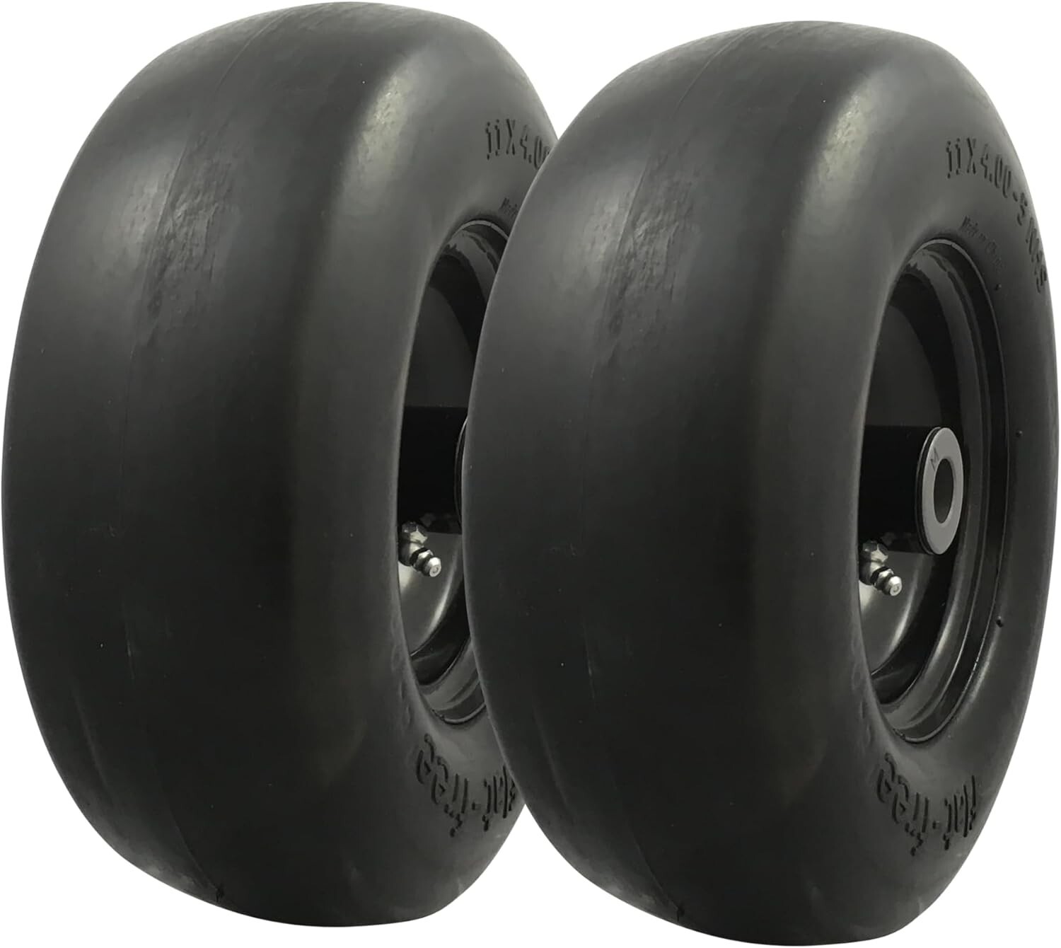 2 Flat Free Tires For Toro TimeCutter SS 4235 Cub Cadet 50 Troy-Bilt Mustang 42