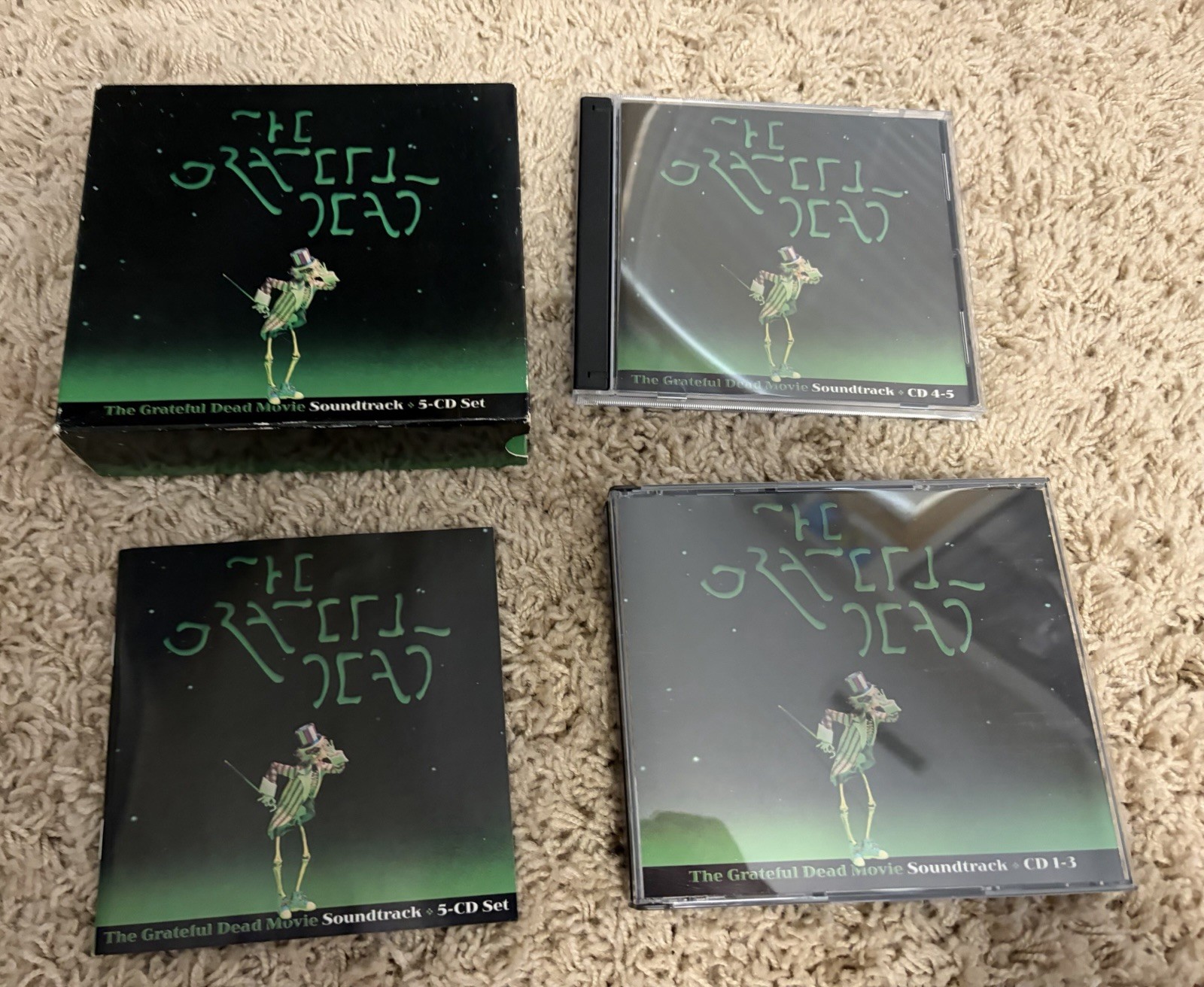 The GRATEFUL DEAD MOVIE SOUNDTRACK Box Set RHINO 2005