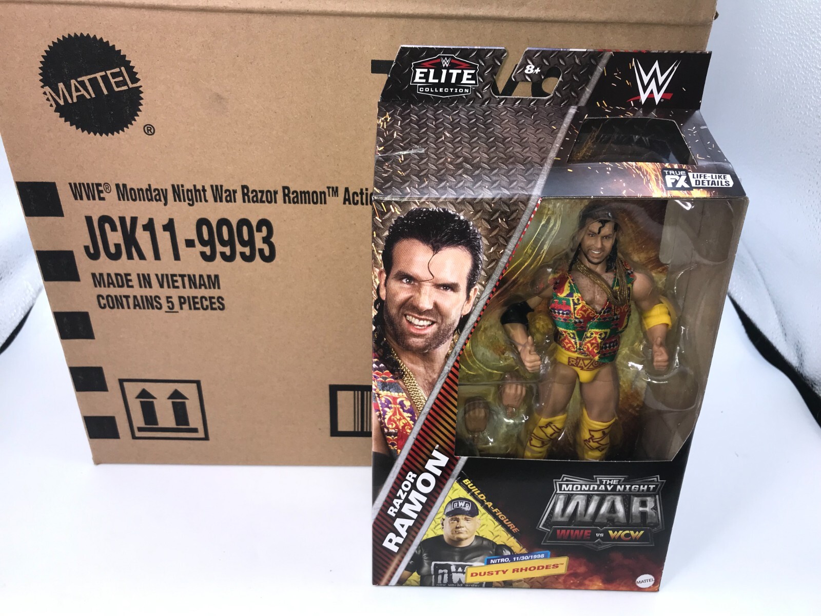 WWE Elite Monday Night War Series 5 RAZOR RAMON Figure NEW NICE