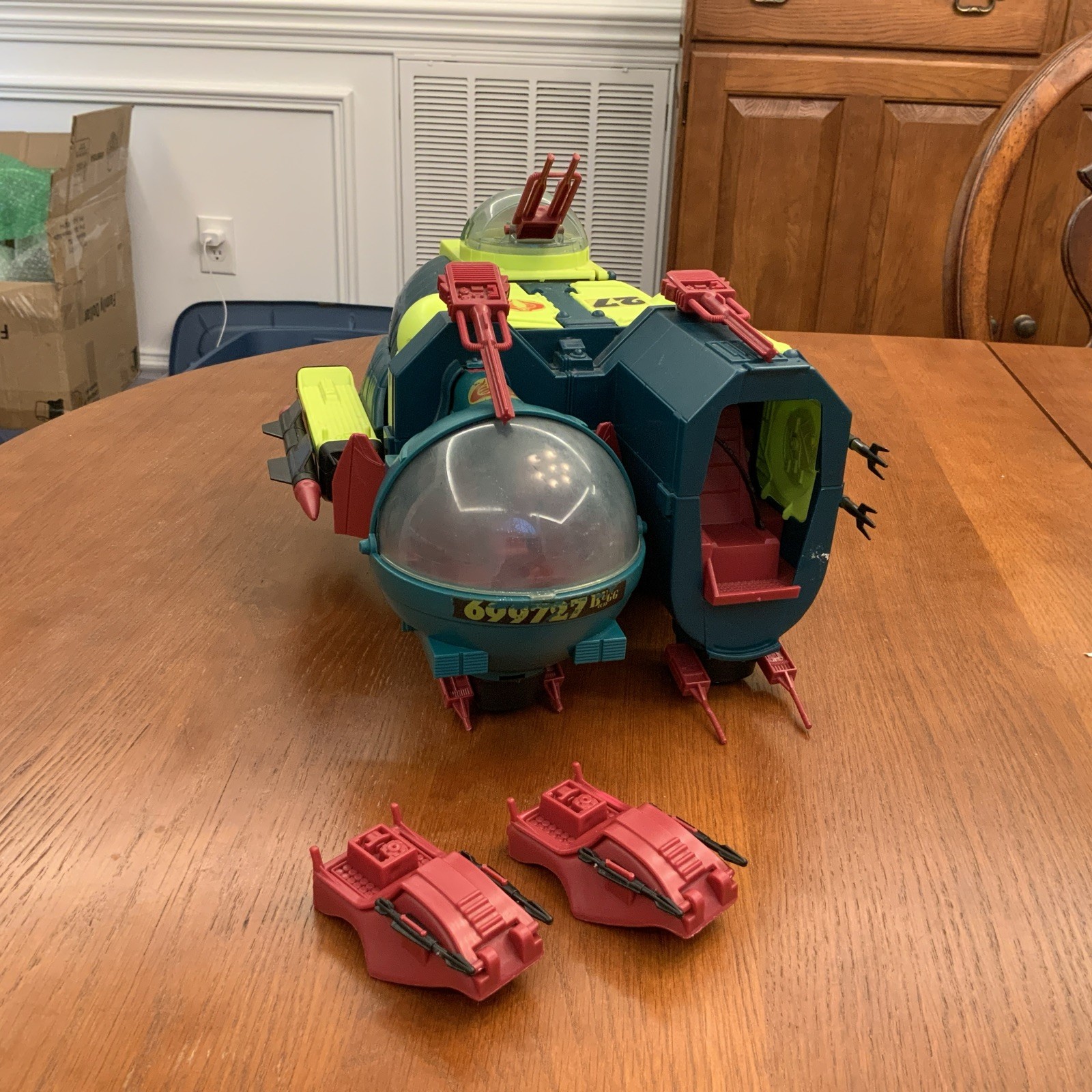 Vintage Hasbro GI Joe 1988 Cobra BUGG vehicle ARAH - Incomplete
