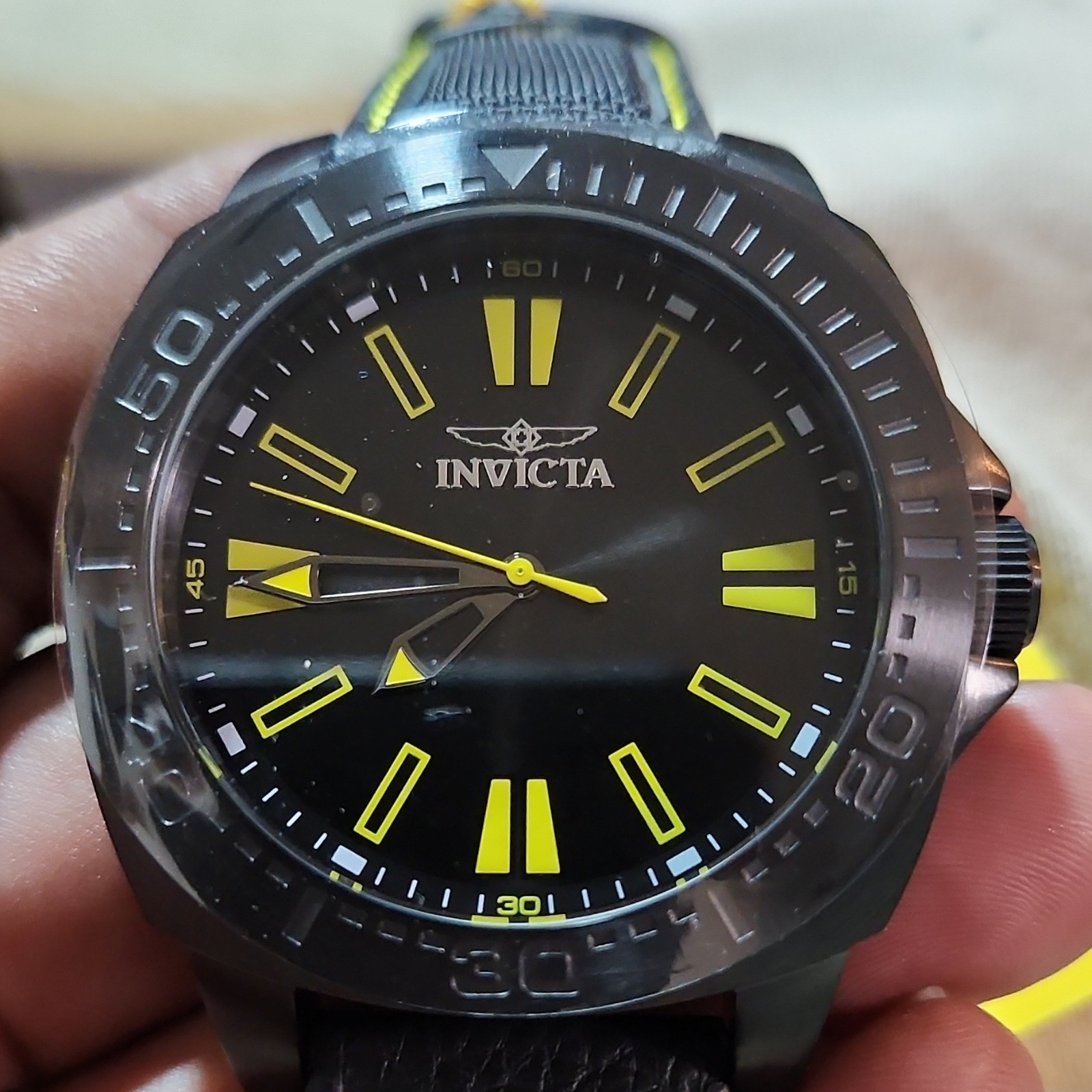 Invicta speedway mens 46mm black 46308 Invicta speedway mens 46mm black 46308