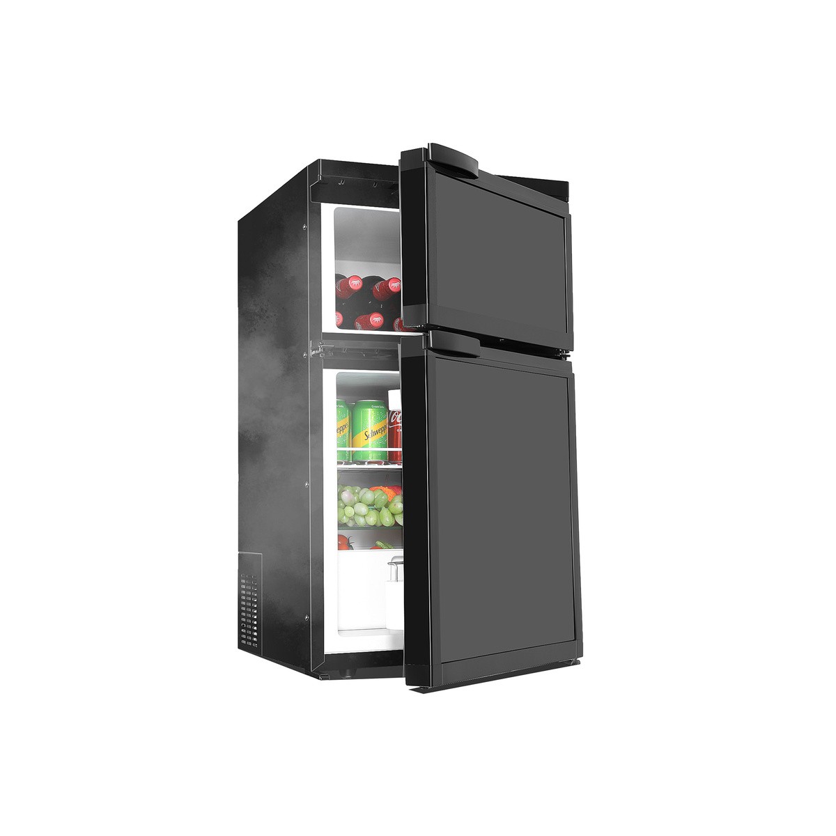 12V 24V 110V Refrigerator 2.8 Cu Ft Capacity for Truck Driver Cabin Camping Trip 12V 24V 110V Refrigerator 2.8 Cu Ft Capacity for Truck Driver Cabin Camping Trip