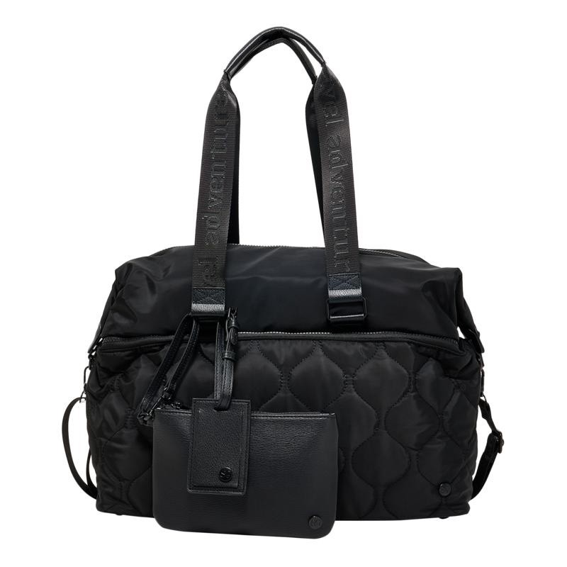 *Samantha Brown 3-Piece Travel Carry-On Luggage Duffle Bag Set—BLACK