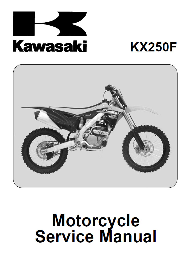OEM 2013-2016 Kawasaki KX250F Service Repair Shop Repair Manual