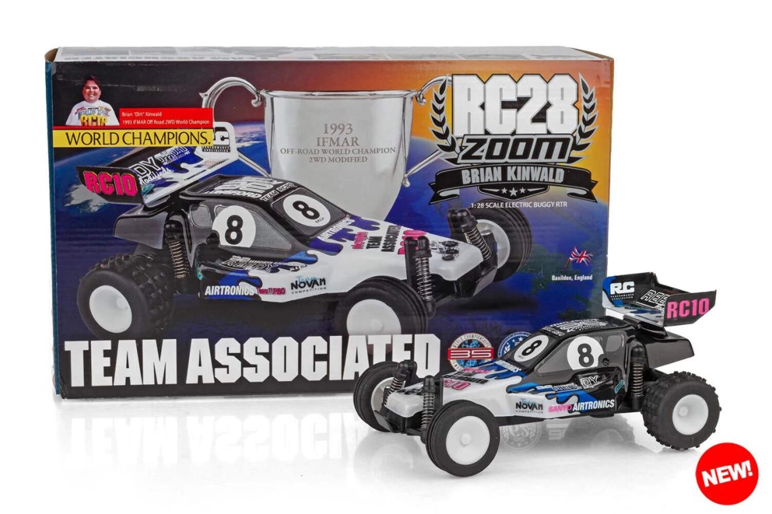 Team Associated 20172 RC28 Zoom Brian Kinwald RTR